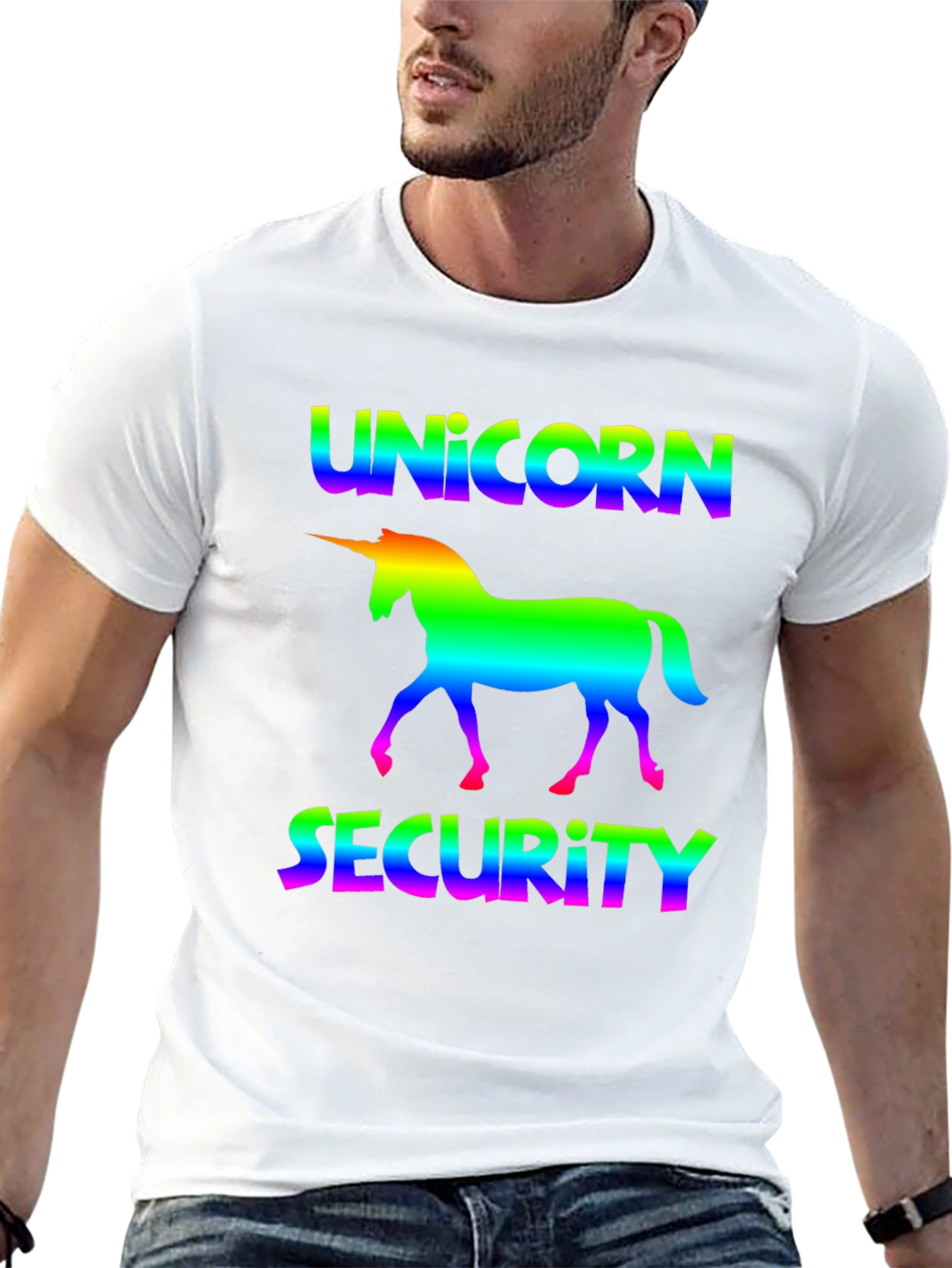 Unicorn Security Graphic Tee