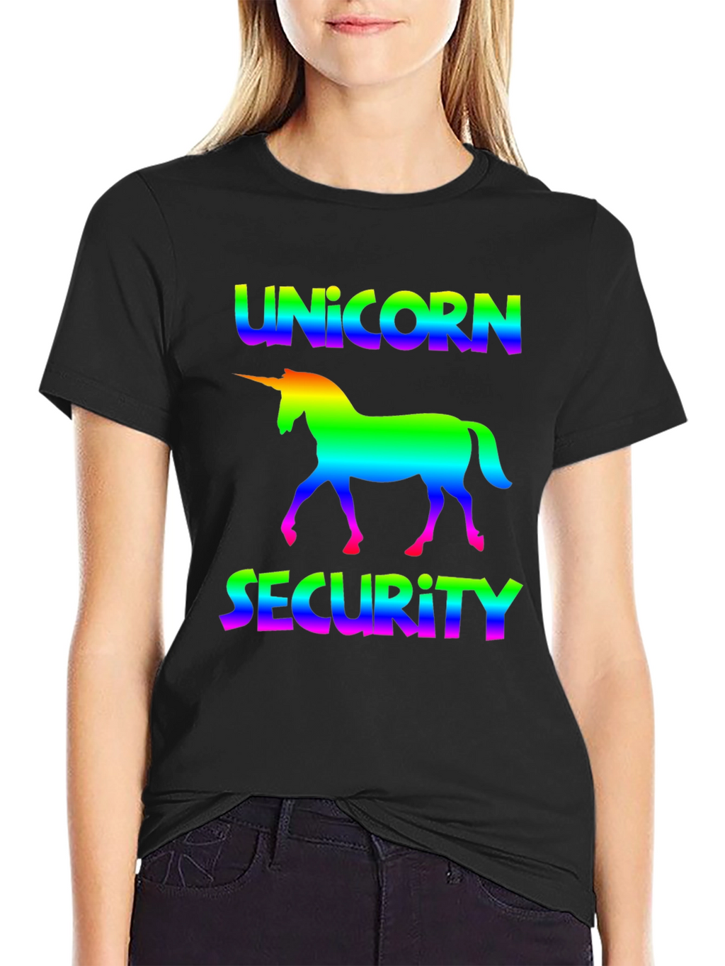 Unicorn Security Graphic Tee