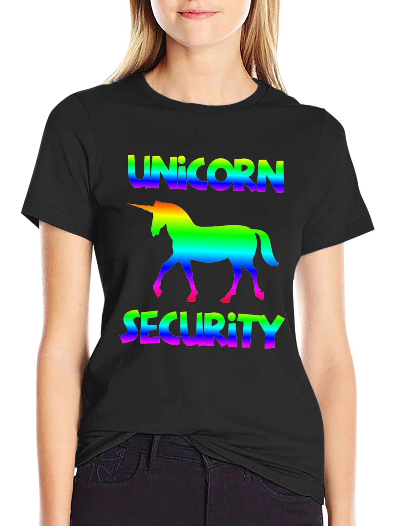 Unicorn Security Graphic Tee