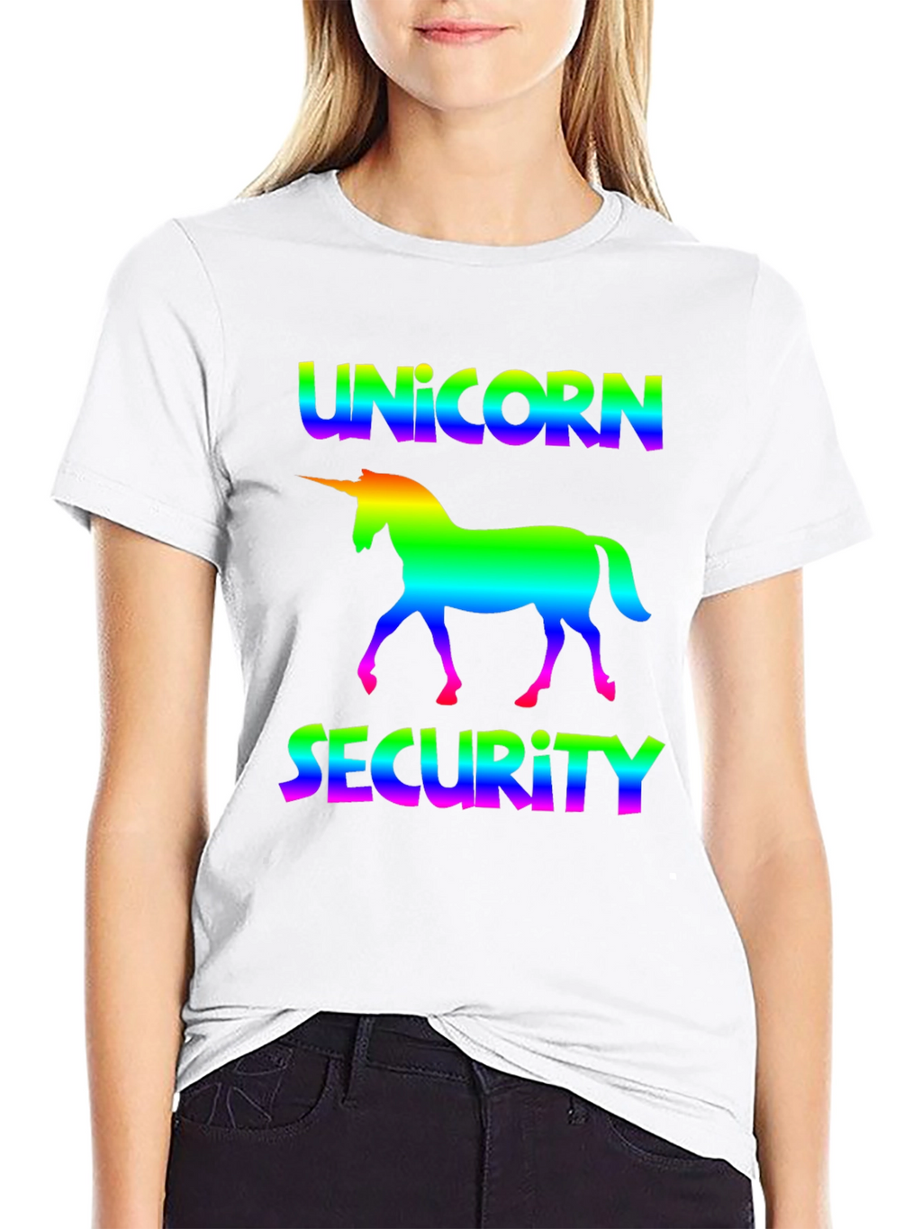 Unicorn Security Graphic Tee