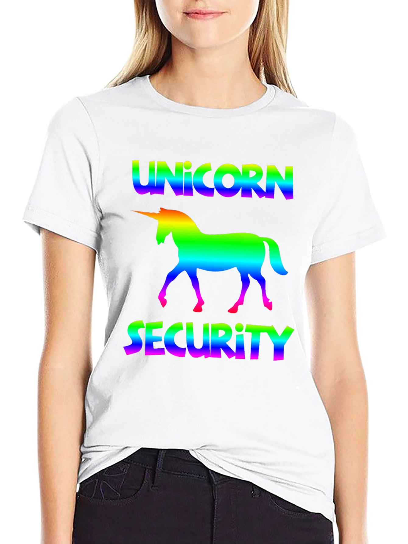 Unicorn Security Graphic Tee
