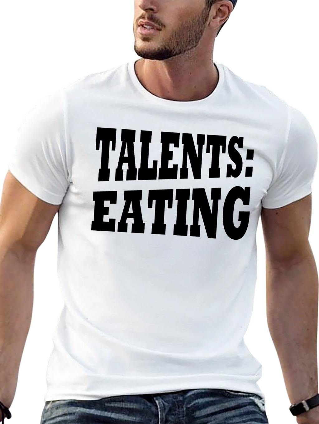 Talents: Eating Funny Graphic T-Shirt