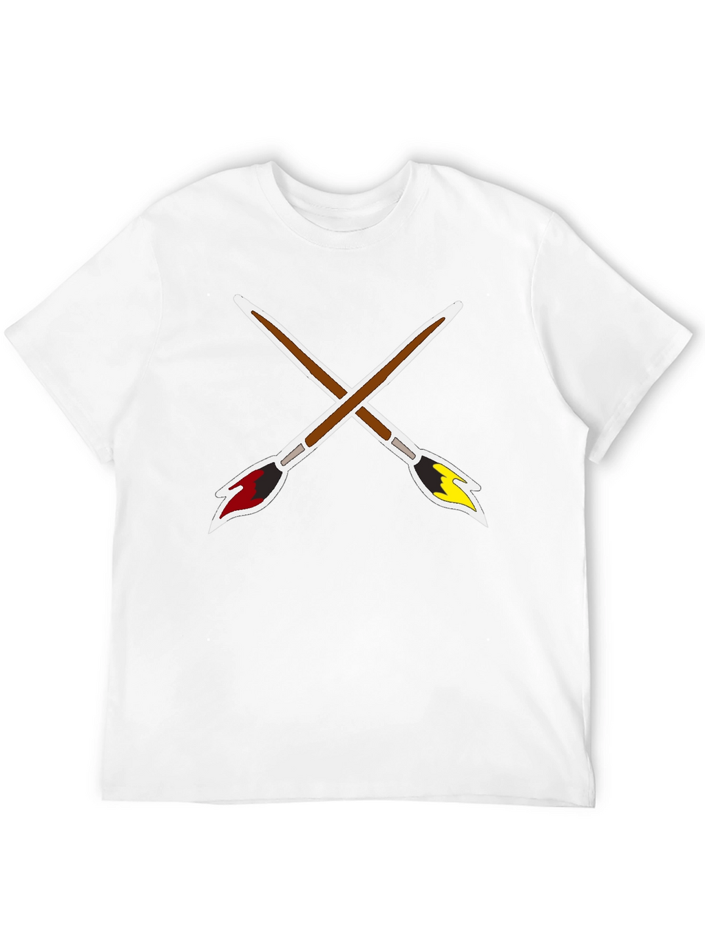 Paint Brush T-Shirt - Artistic Tee
