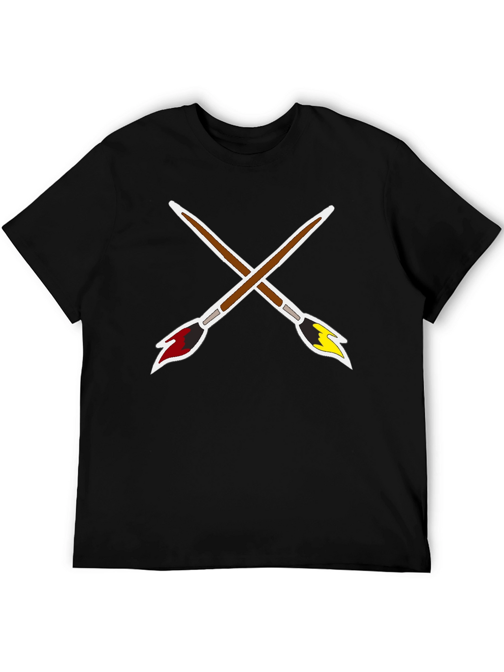 Paint Brush T-Shirt - Artistic Tee