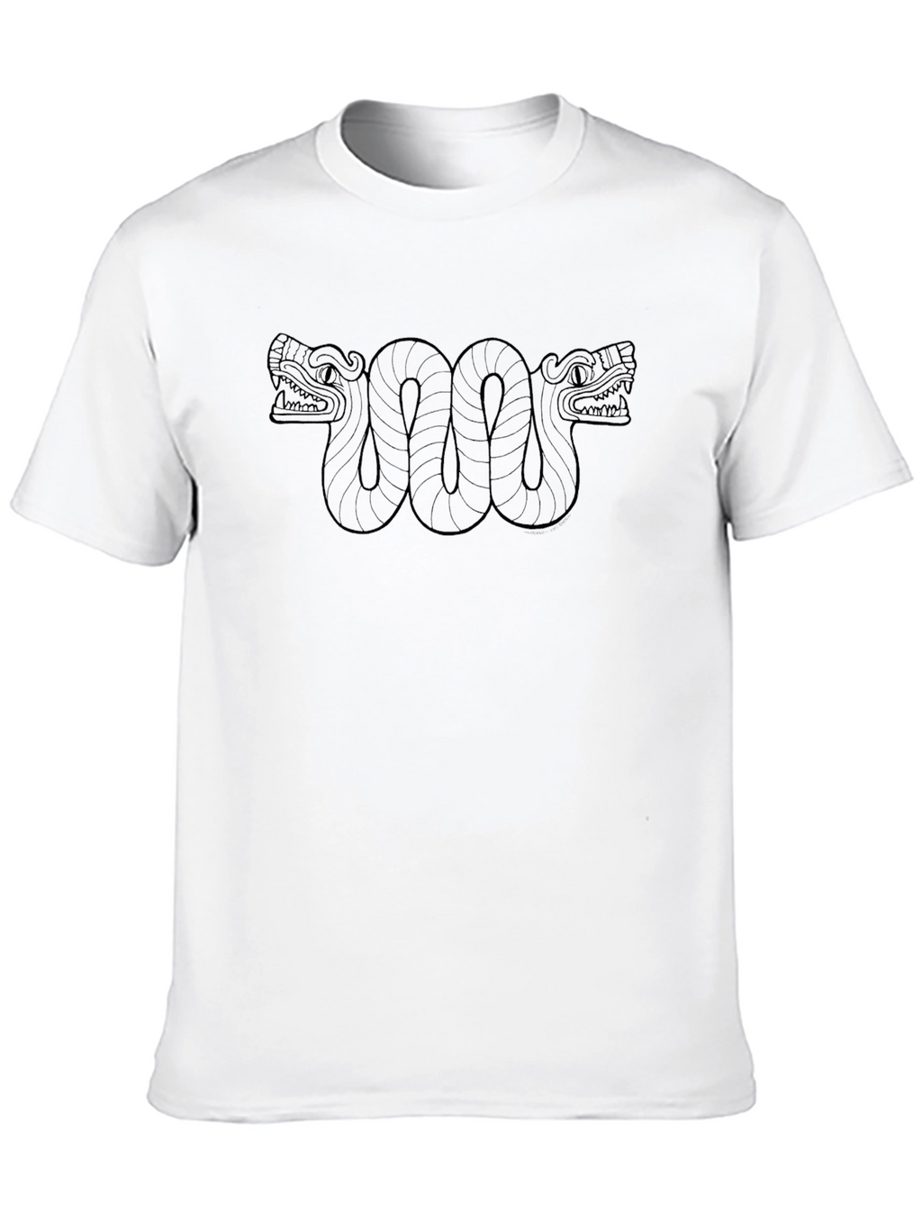 Aztec Serpent Tee - Stylish Graphic T-Shirt