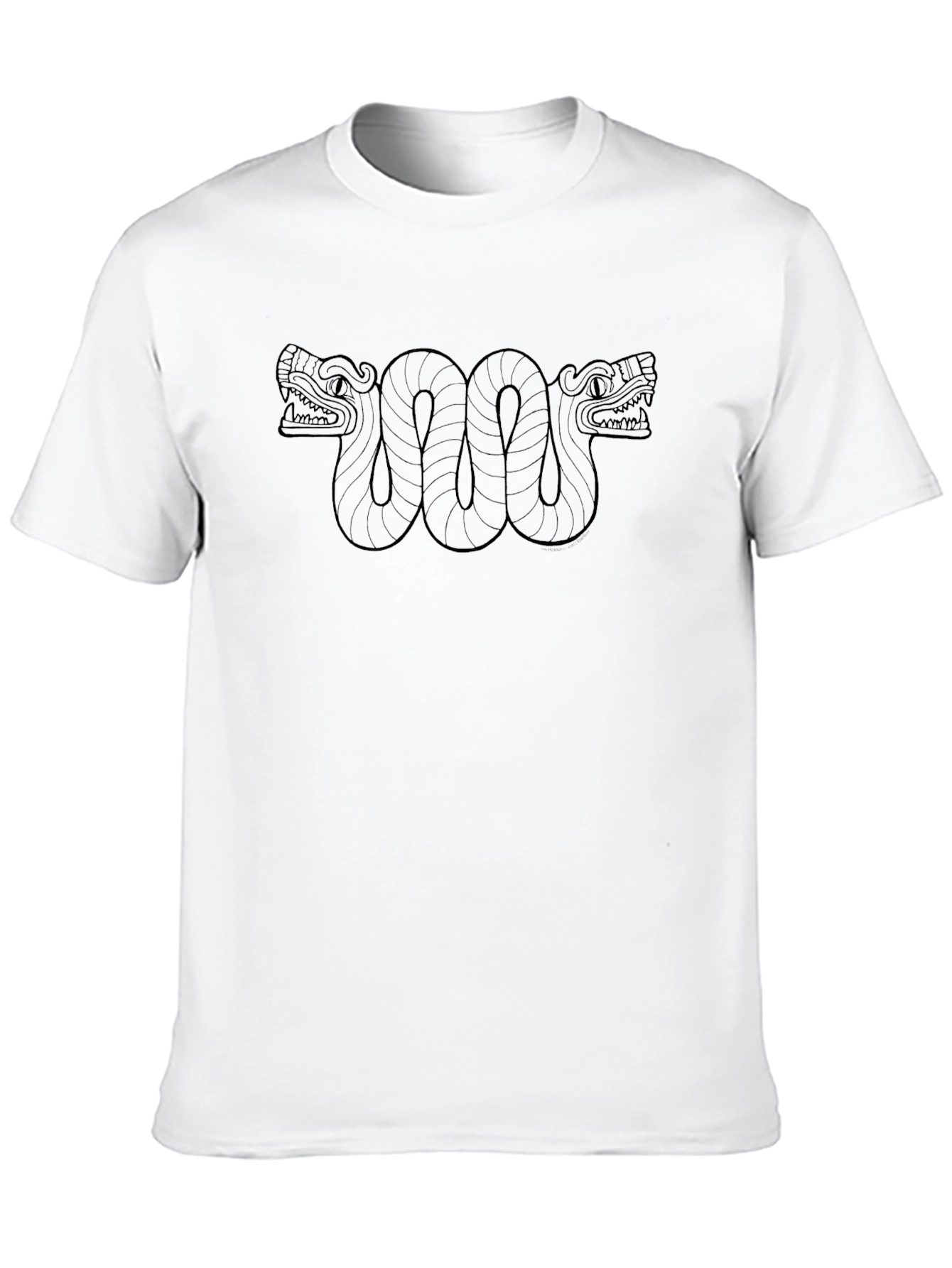 Aztec Serpent Tee - Stylish Graphic T-Shirt