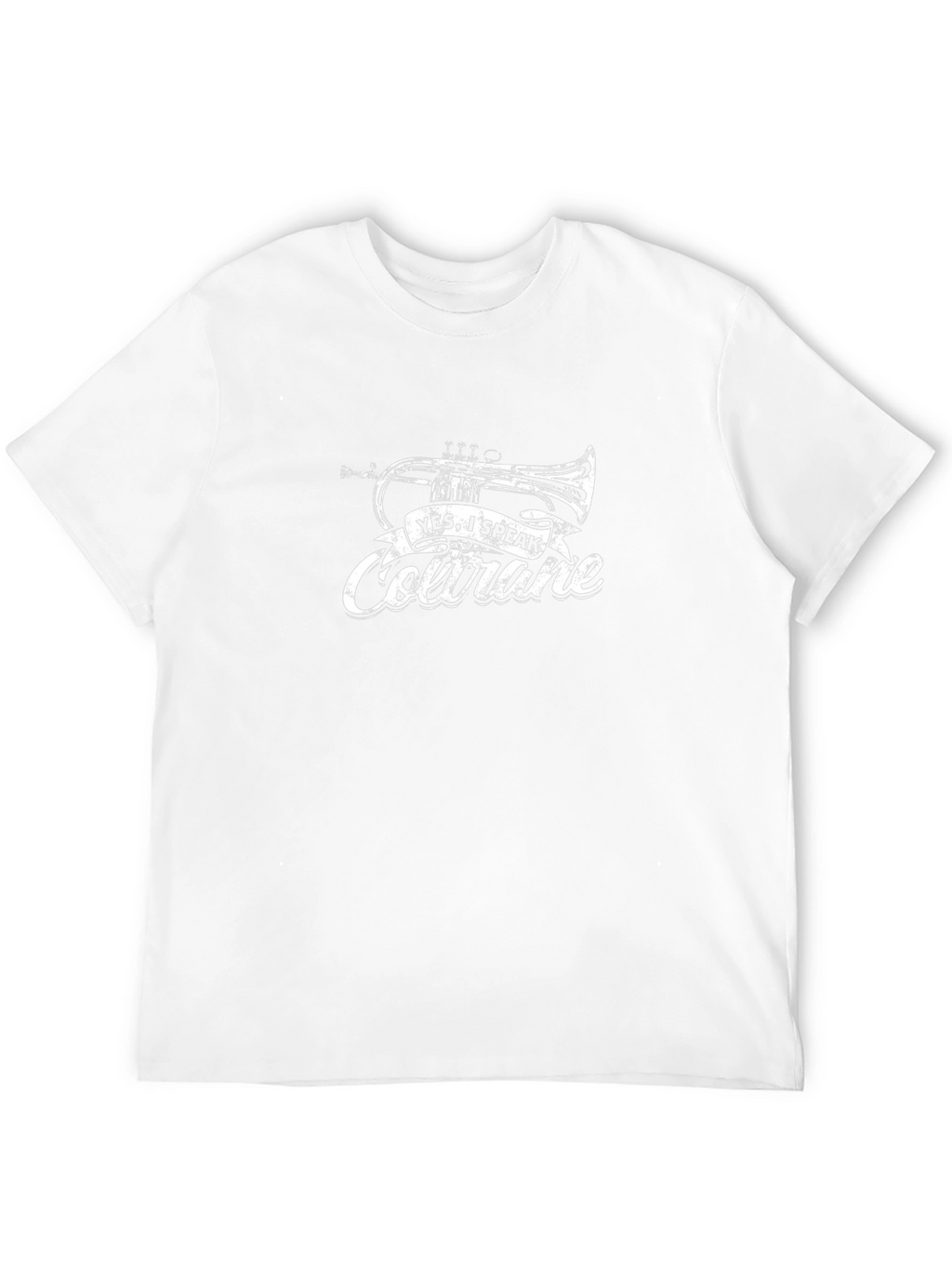 Yes I Speak Coltrane Black T-Shirt Music Jazz