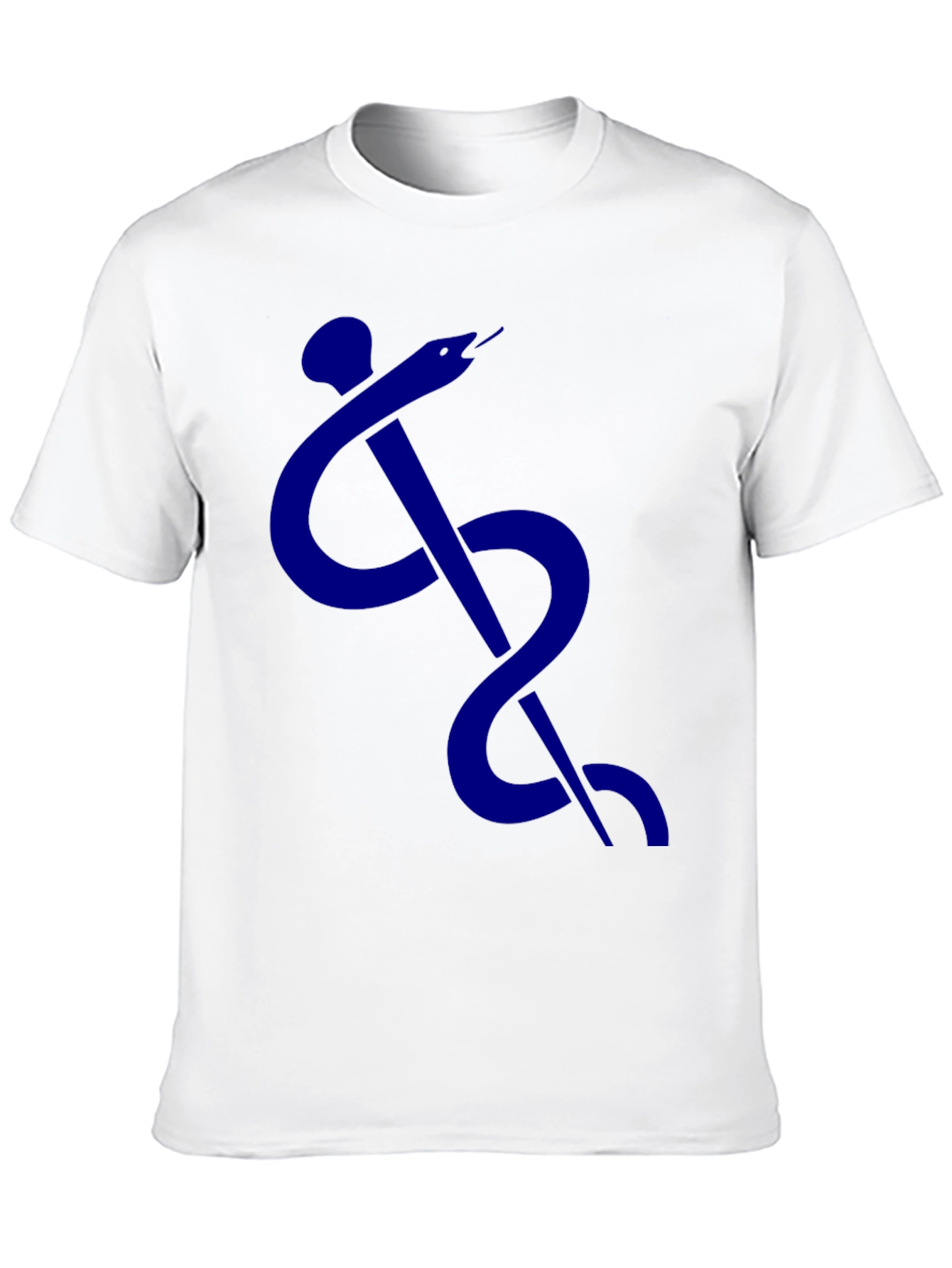 Caduceus Symbol T-Shirt - Classic Medical Design