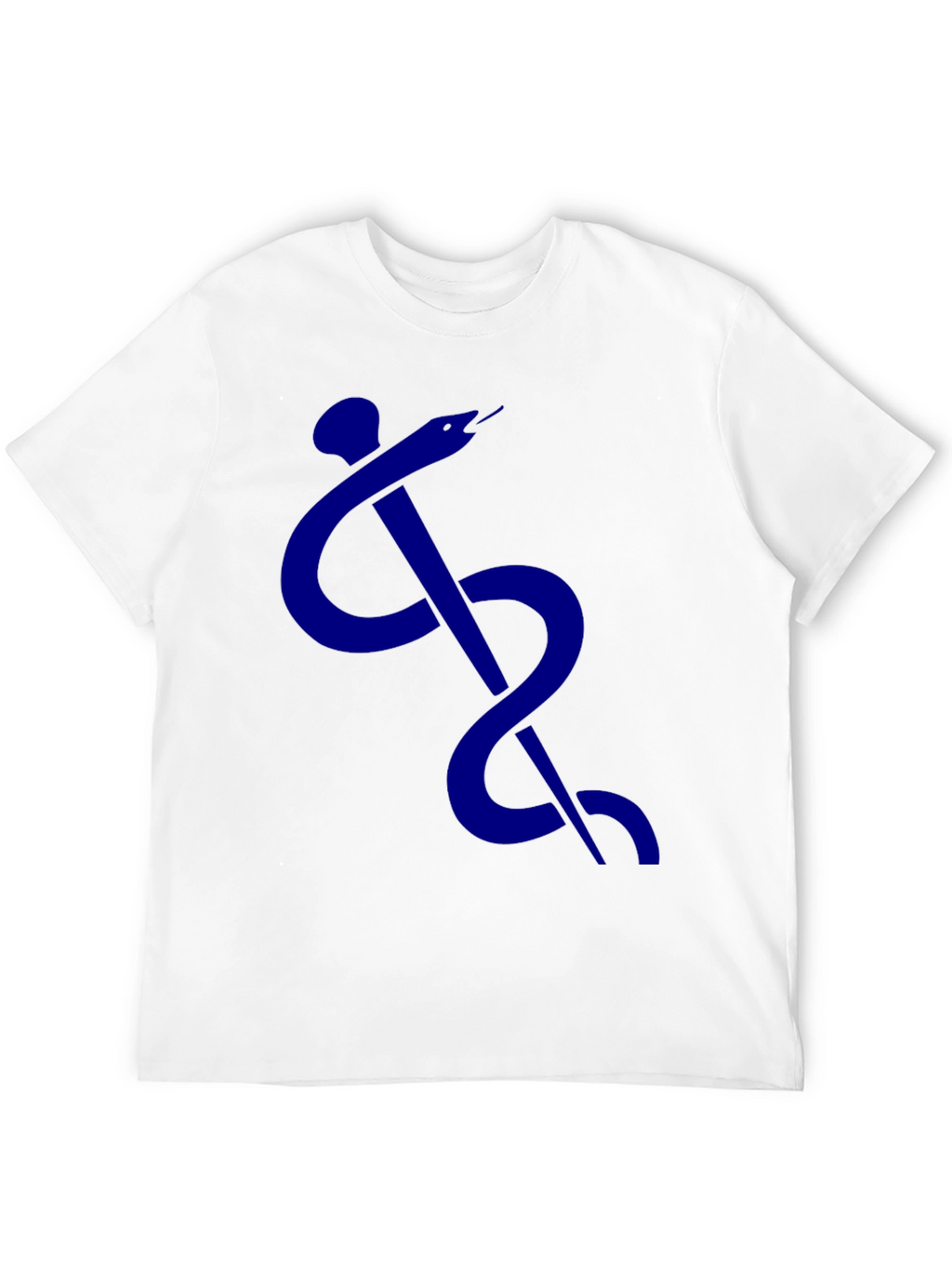 Caduceus Symbol T-Shirt - Classic Medical Design
