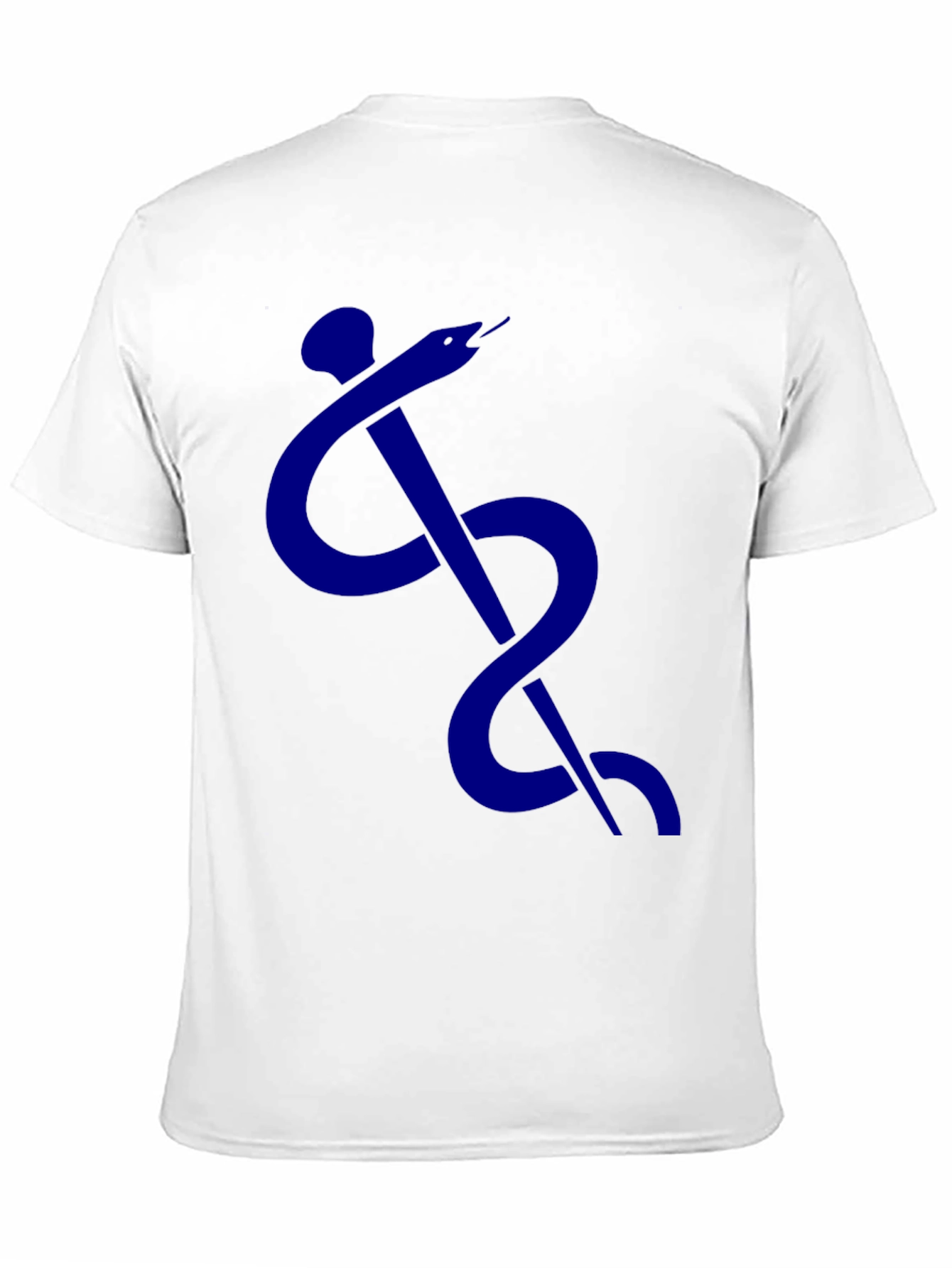 Caduceus Symbol T-Shirt - Classic Medical Design