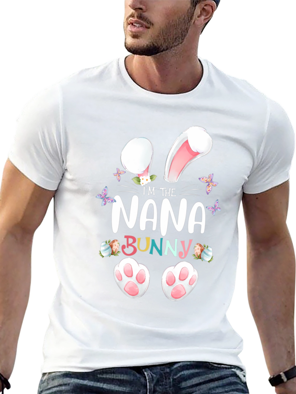 Im the Nana Bunny Easter T-Shirt