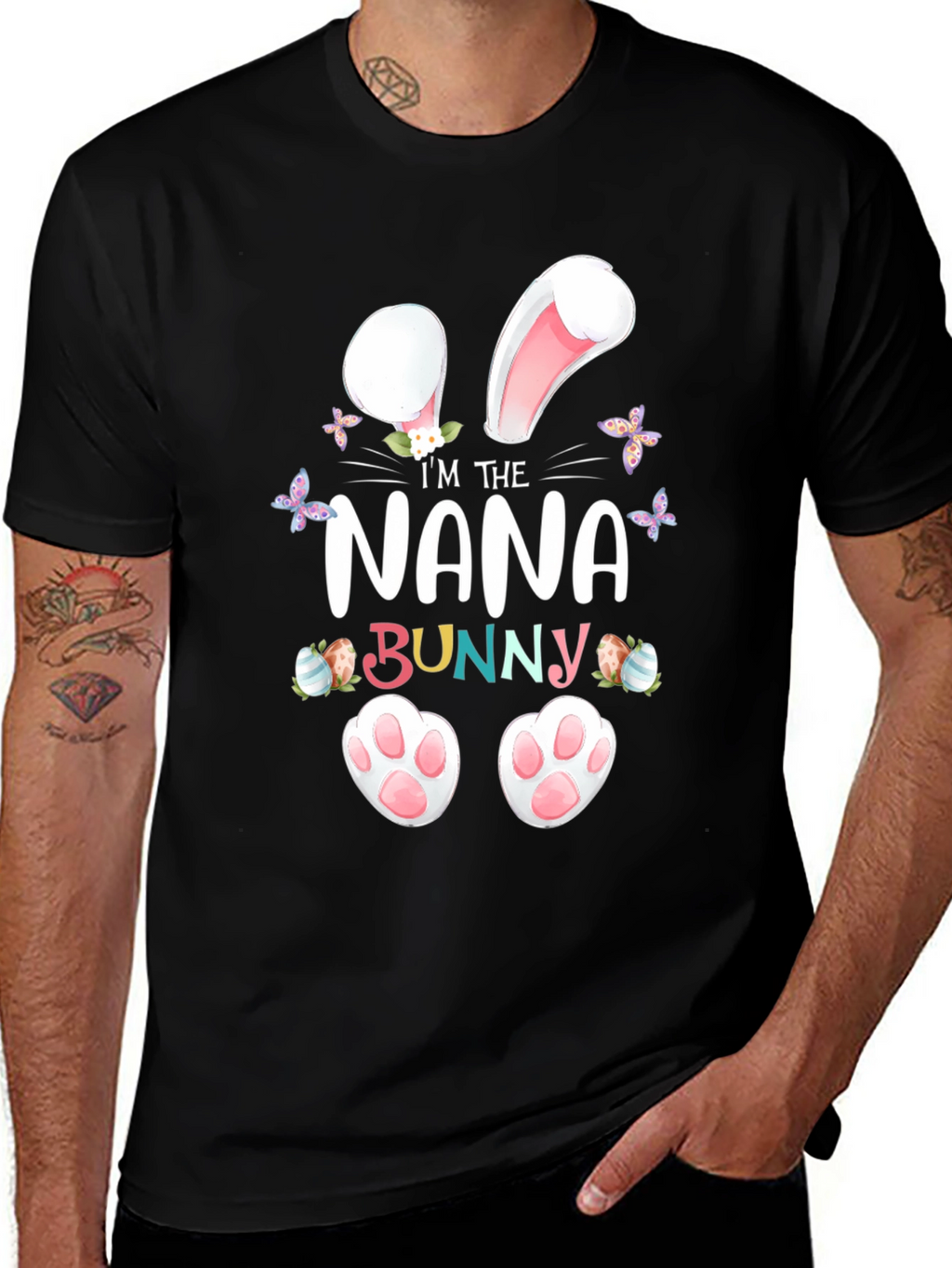 Im the Nana Bunny Easter T-Shirt