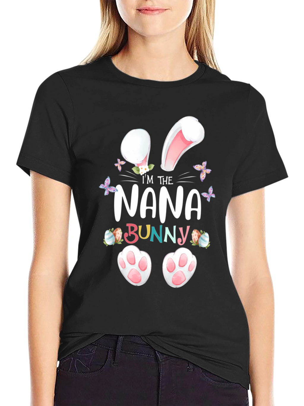 Im the Nana Bunny Easter T-Shirt