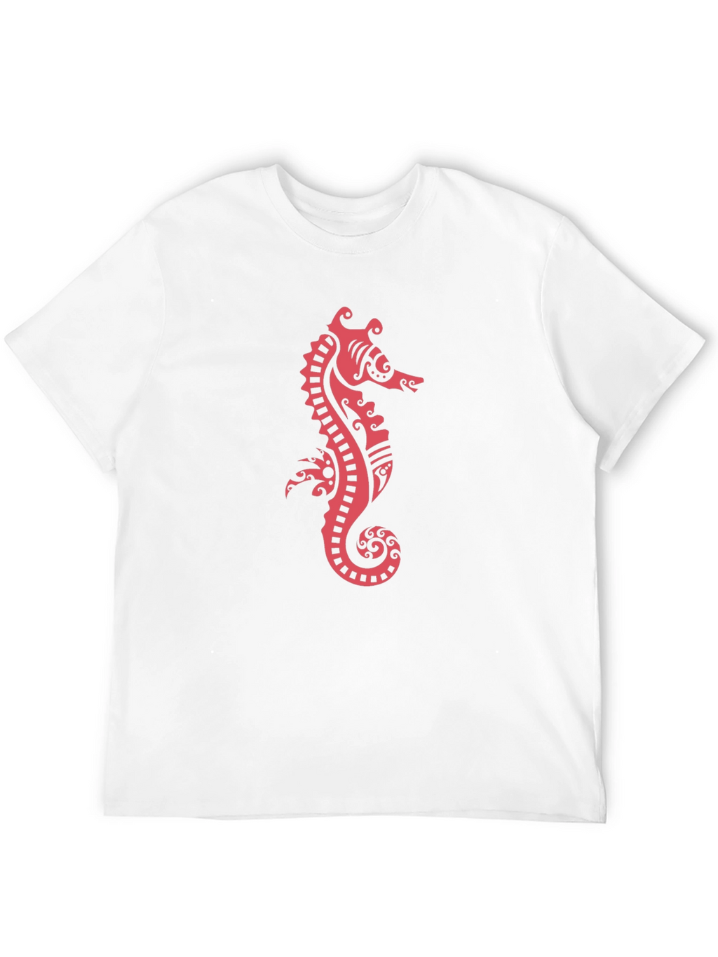 Black Seahorse Graphic Tee