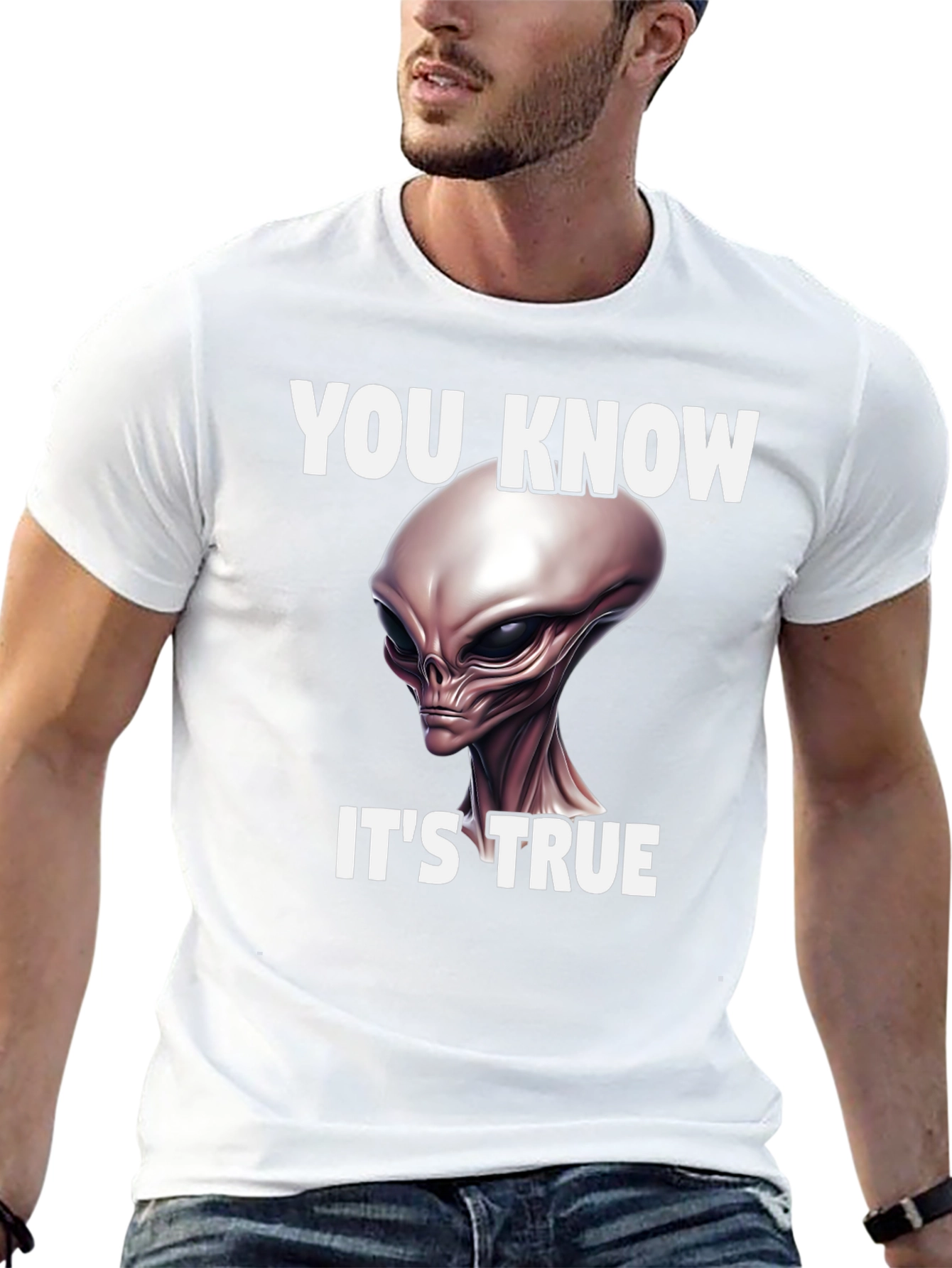 Alien Truth T-Shirt - You Know Its True Graphic Tee