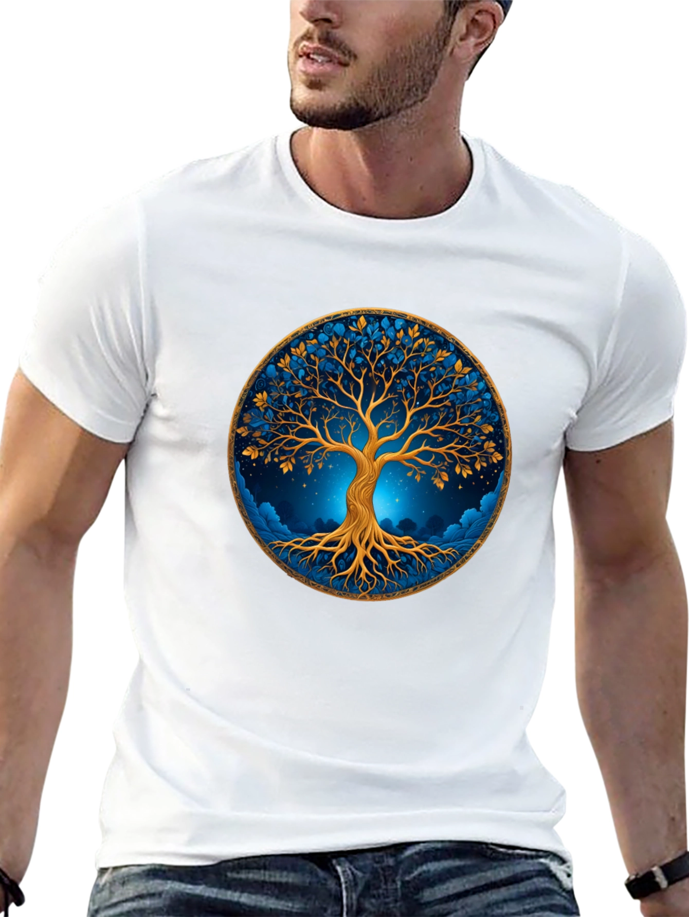 Tree of Life Graphic Tee - Stylish Comfort