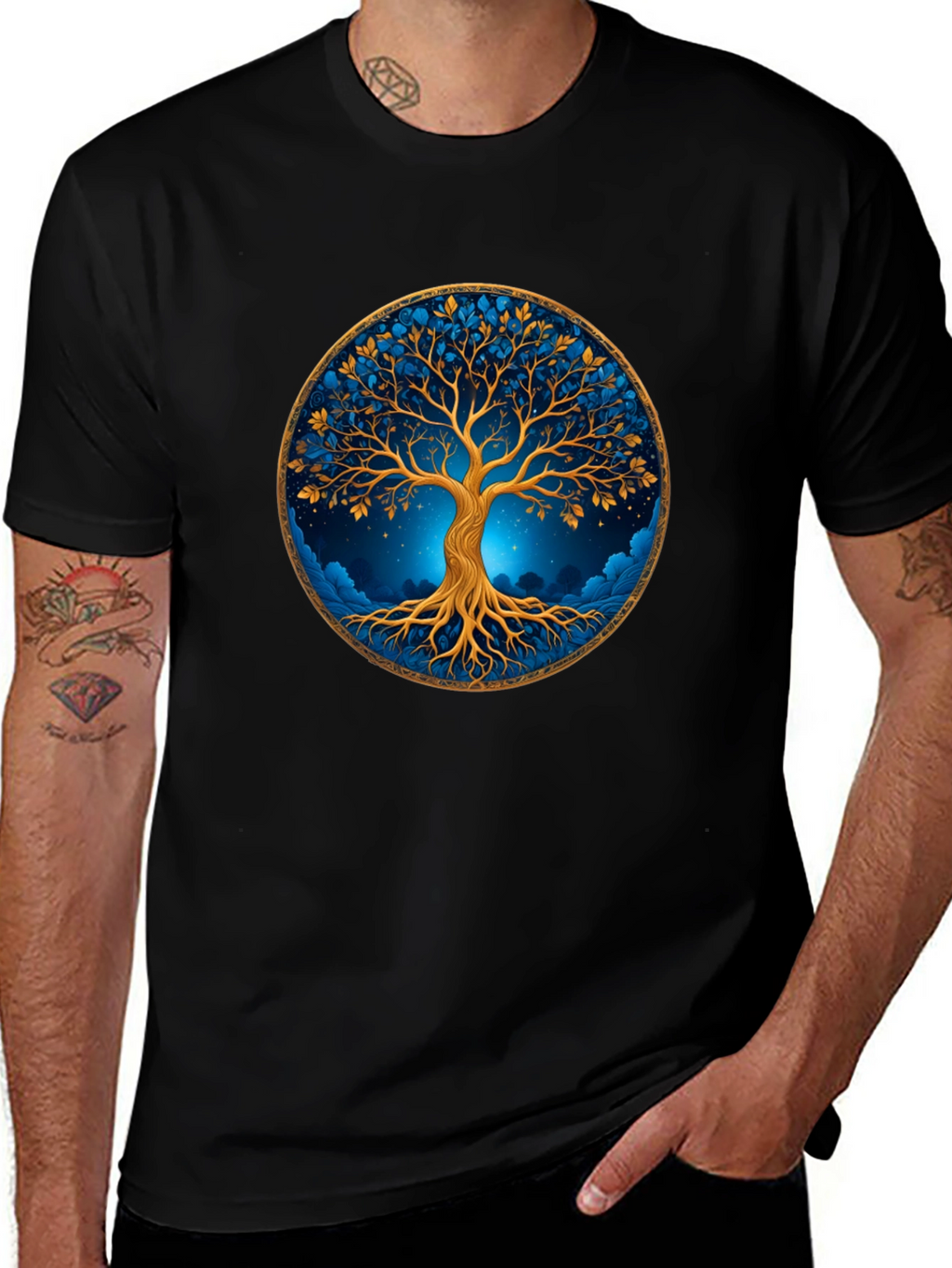 Tree of Life Graphic Tee - Stylish Comfort