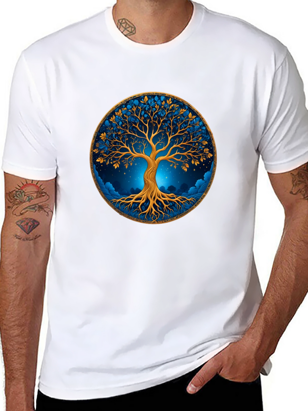 Tree of Life Graphic Tee - Stylish Comfort