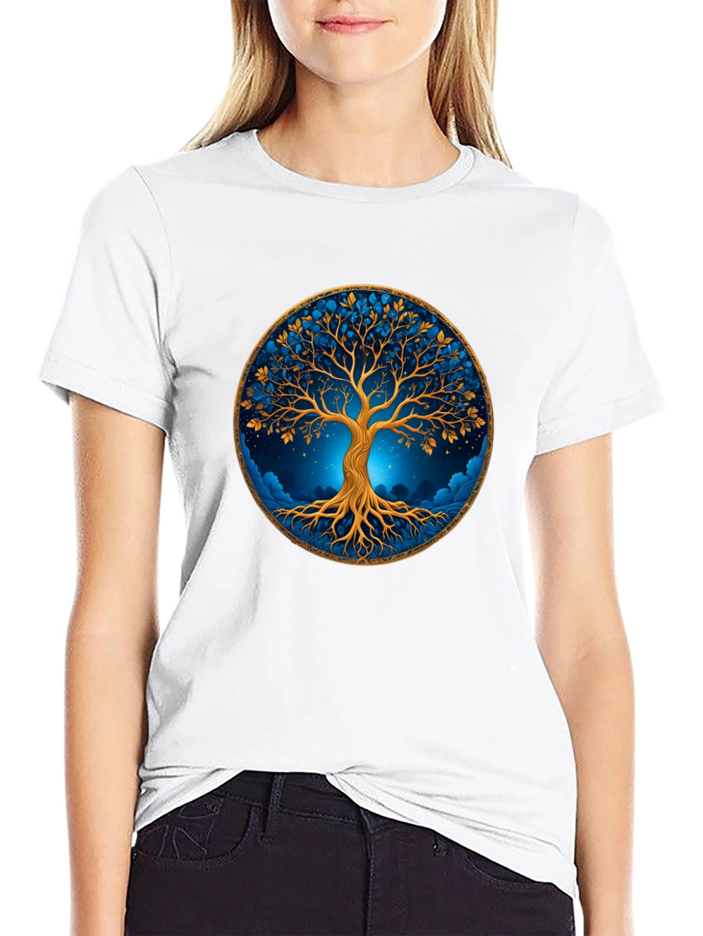 Tree of Life Graphic Tee - Stylish Comfort