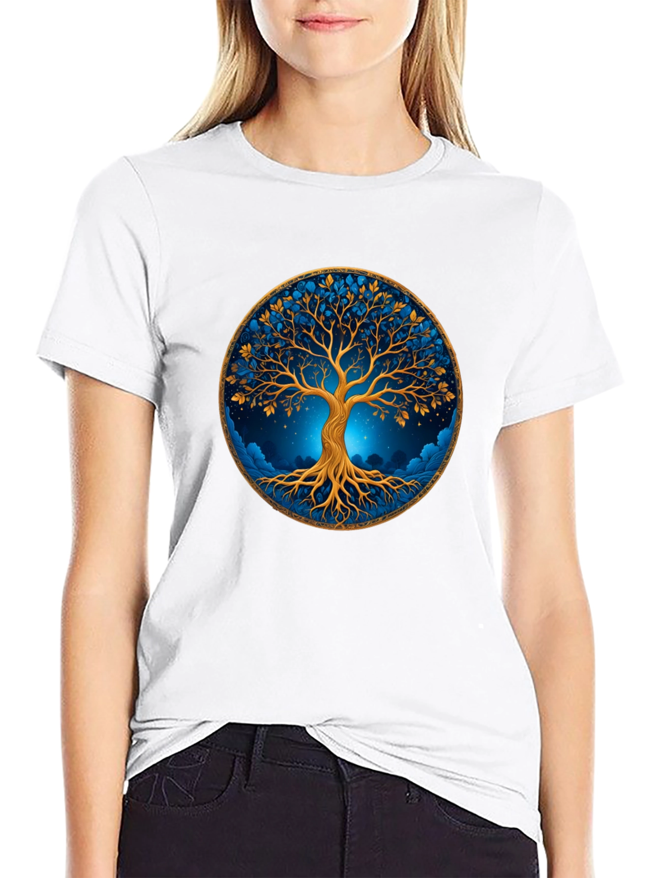 Tree of Life Graphic Tee - Stylish Comfort