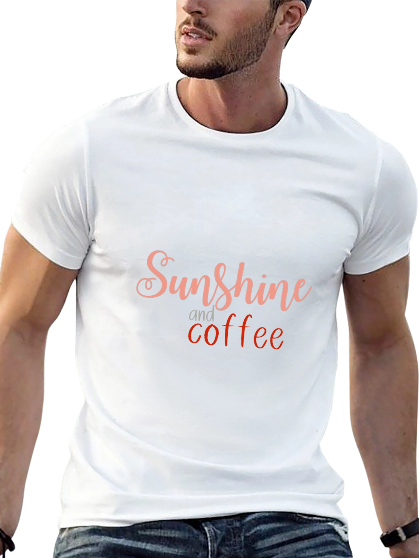 Sunshine and Coffee Graphic Tee