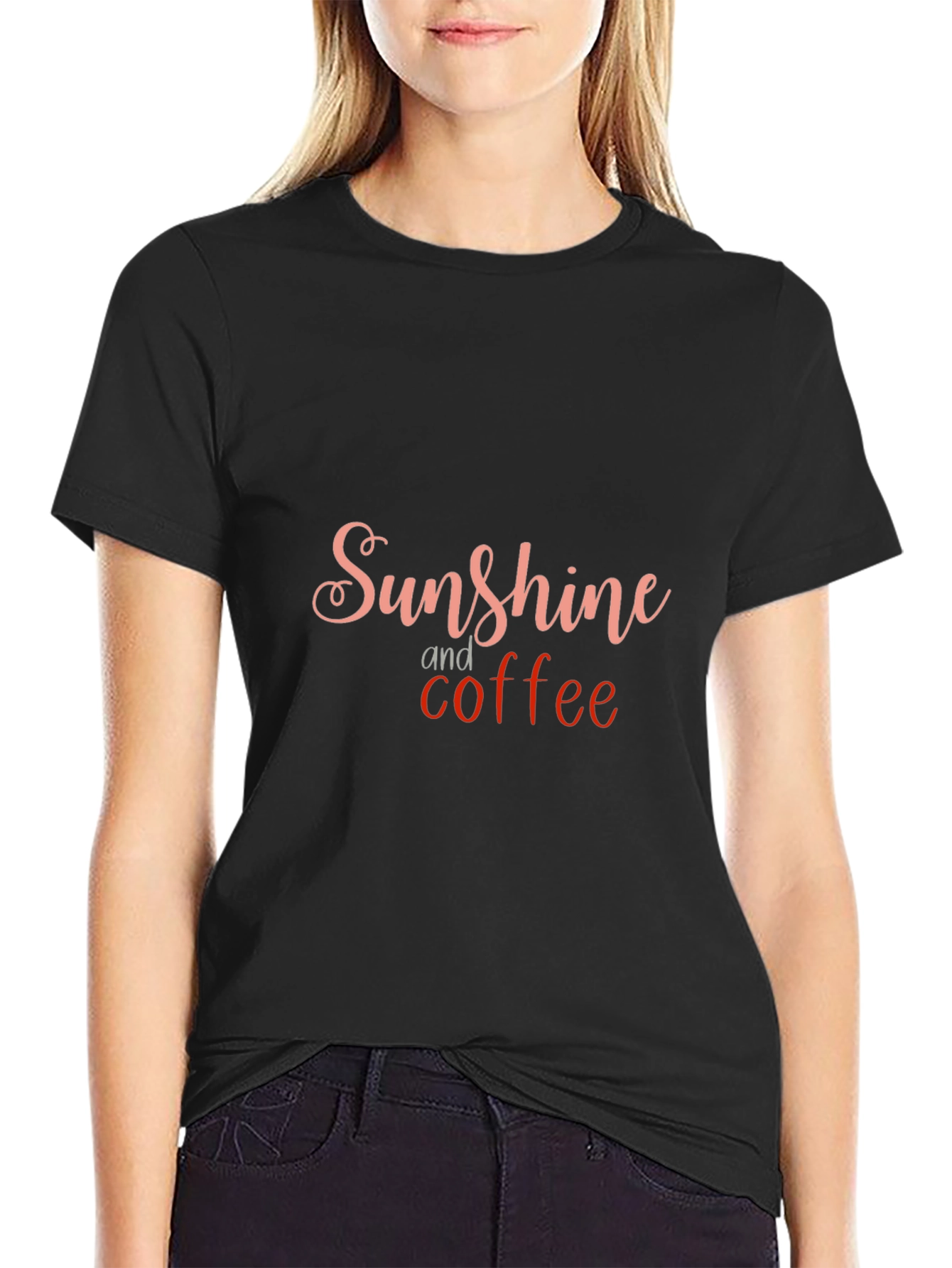 Sunshine and Coffee Graphic Tee
