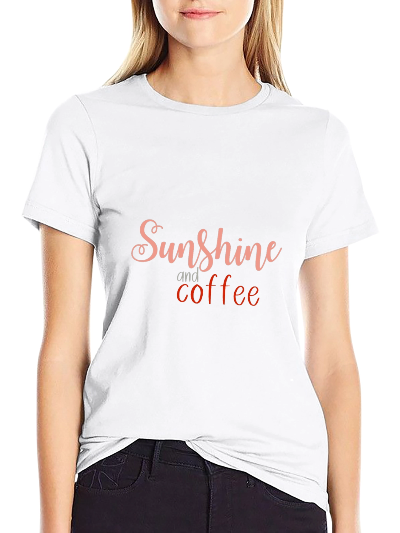 Sunshine and Coffee Graphic Tee