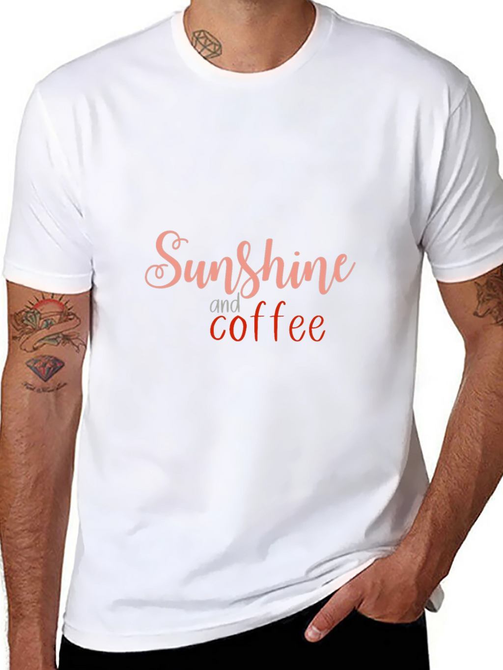 Sunshine and Coffee Graphic Tee