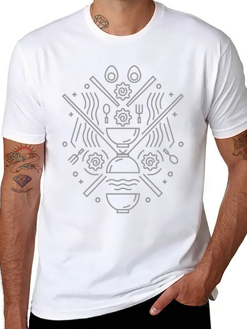 Ramen Lover Graphic Tee - Unique Design