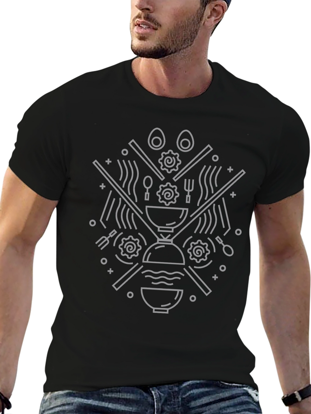 Ramen Lover Graphic Tee - Unique Design