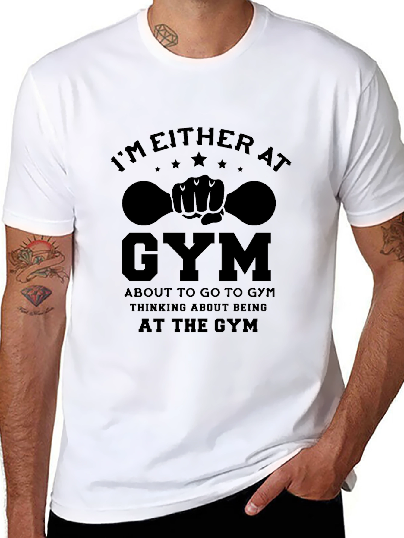 Gym Motivation T-Shirt - Bodybuilding Apparel