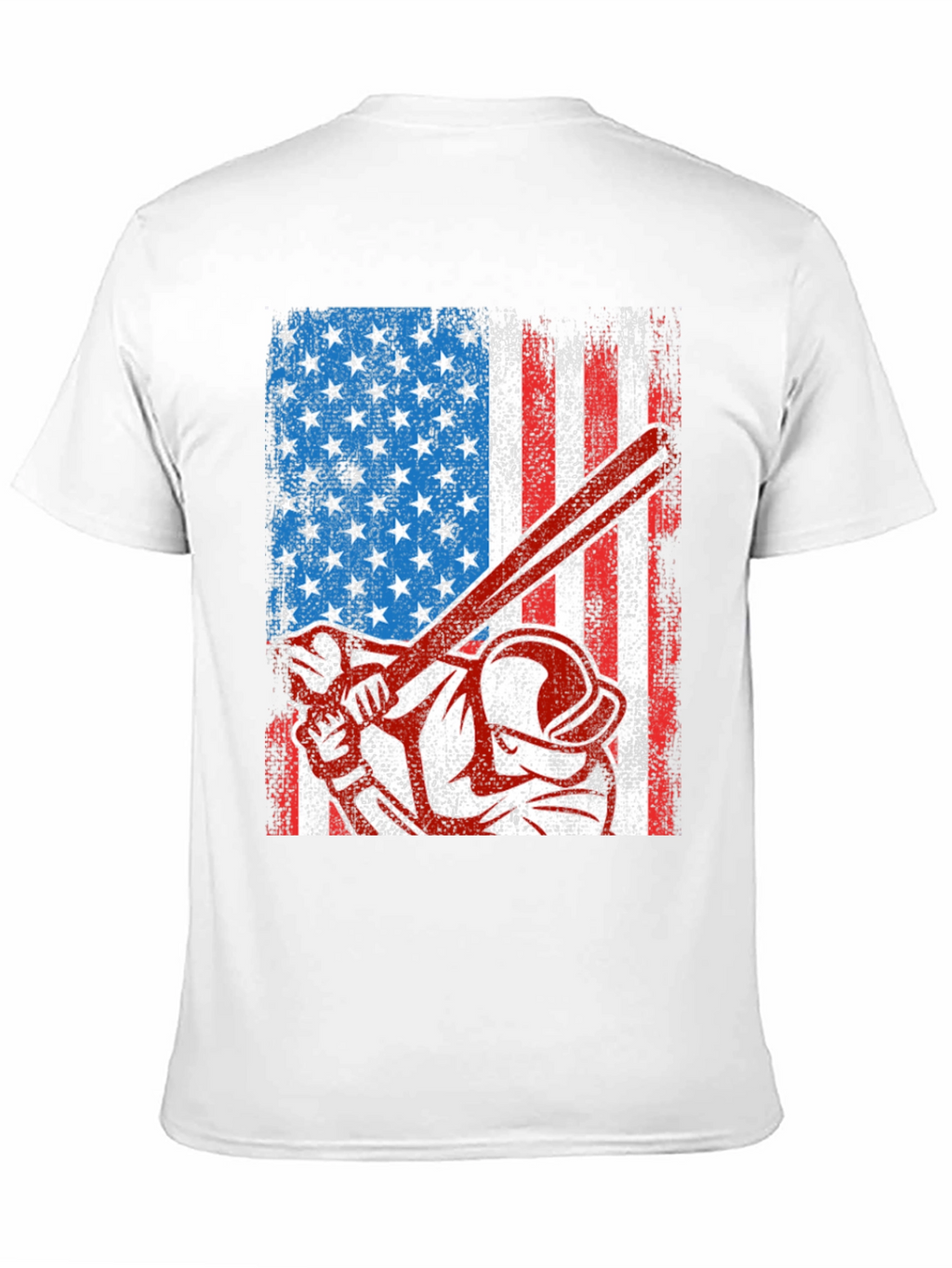 American Baseball Patriotic T-Shirt