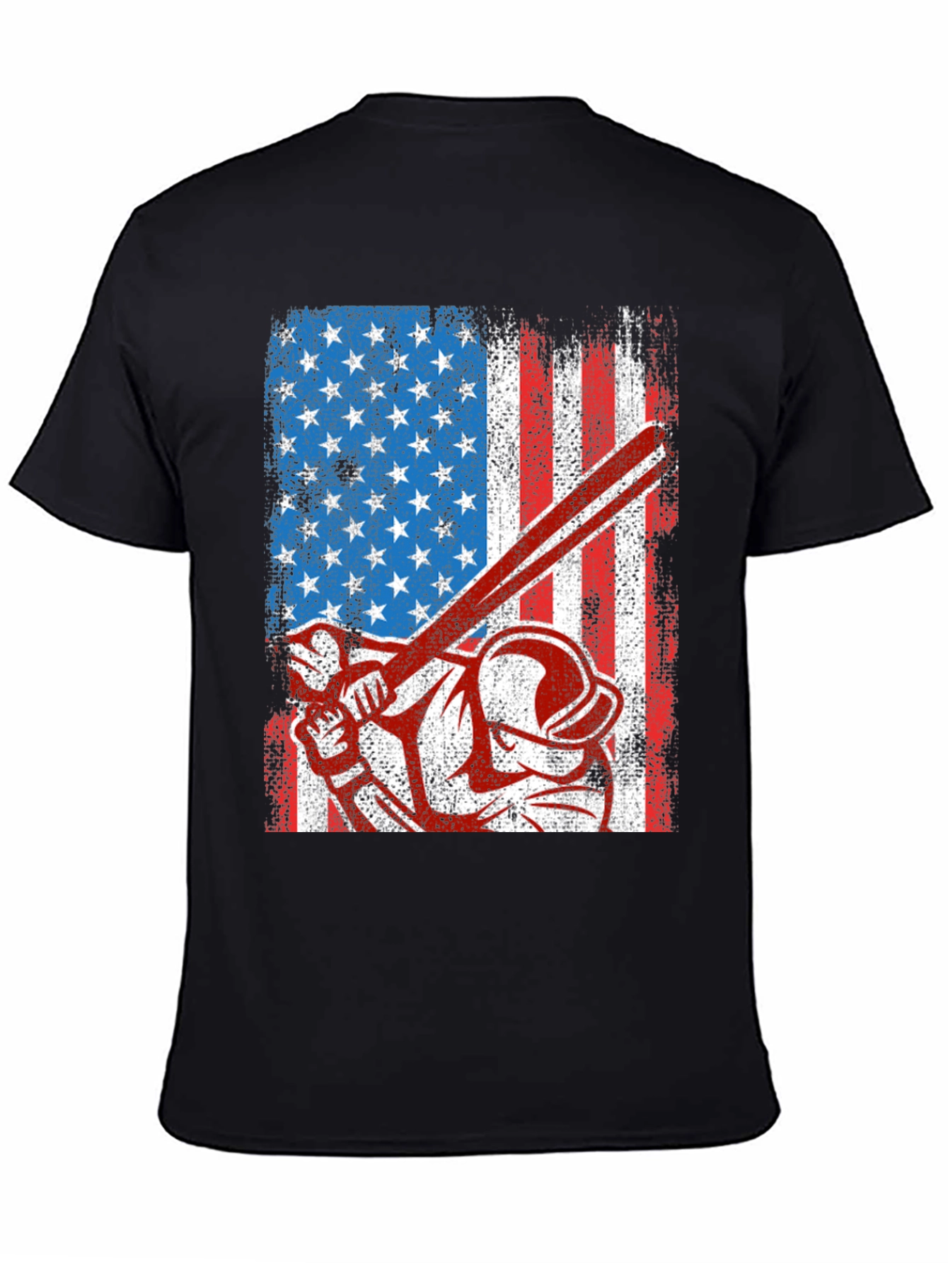 American Baseball Patriotic T-Shirt