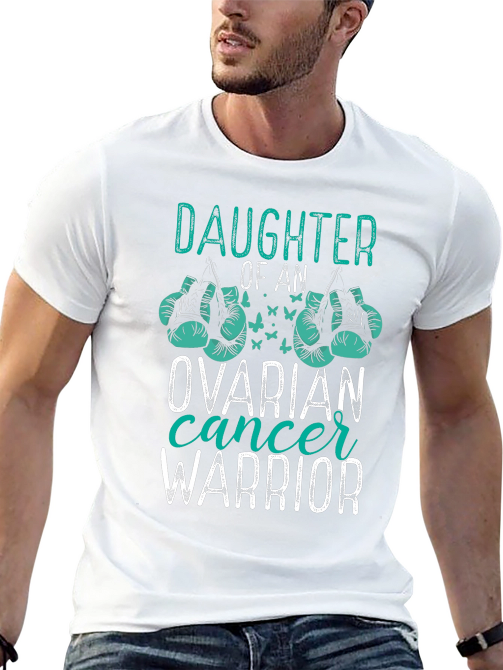 Ovarian Cancer Warrior Daughter T-Shirt