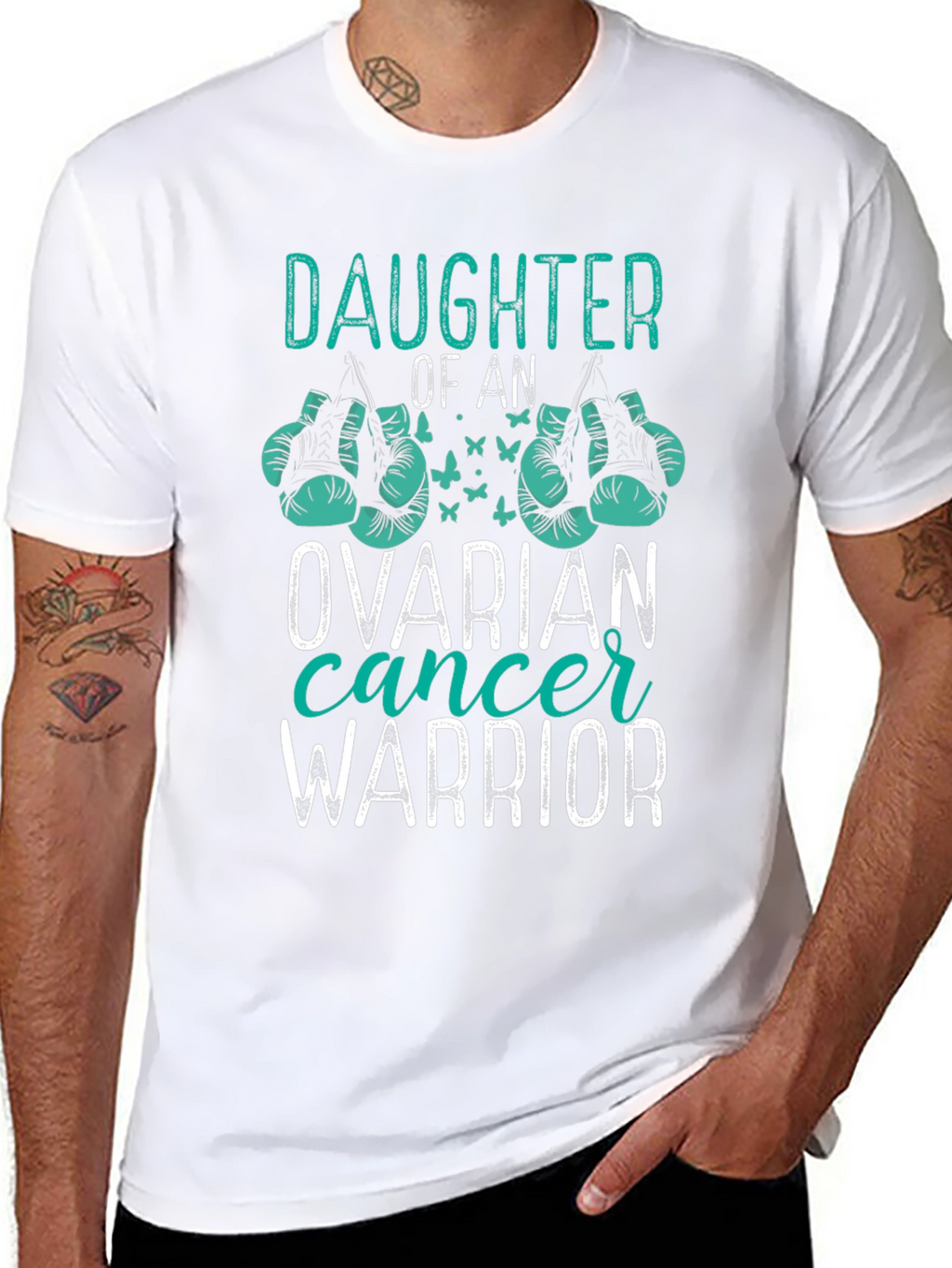 Ovarian Cancer Warrior Daughter T-Shirt