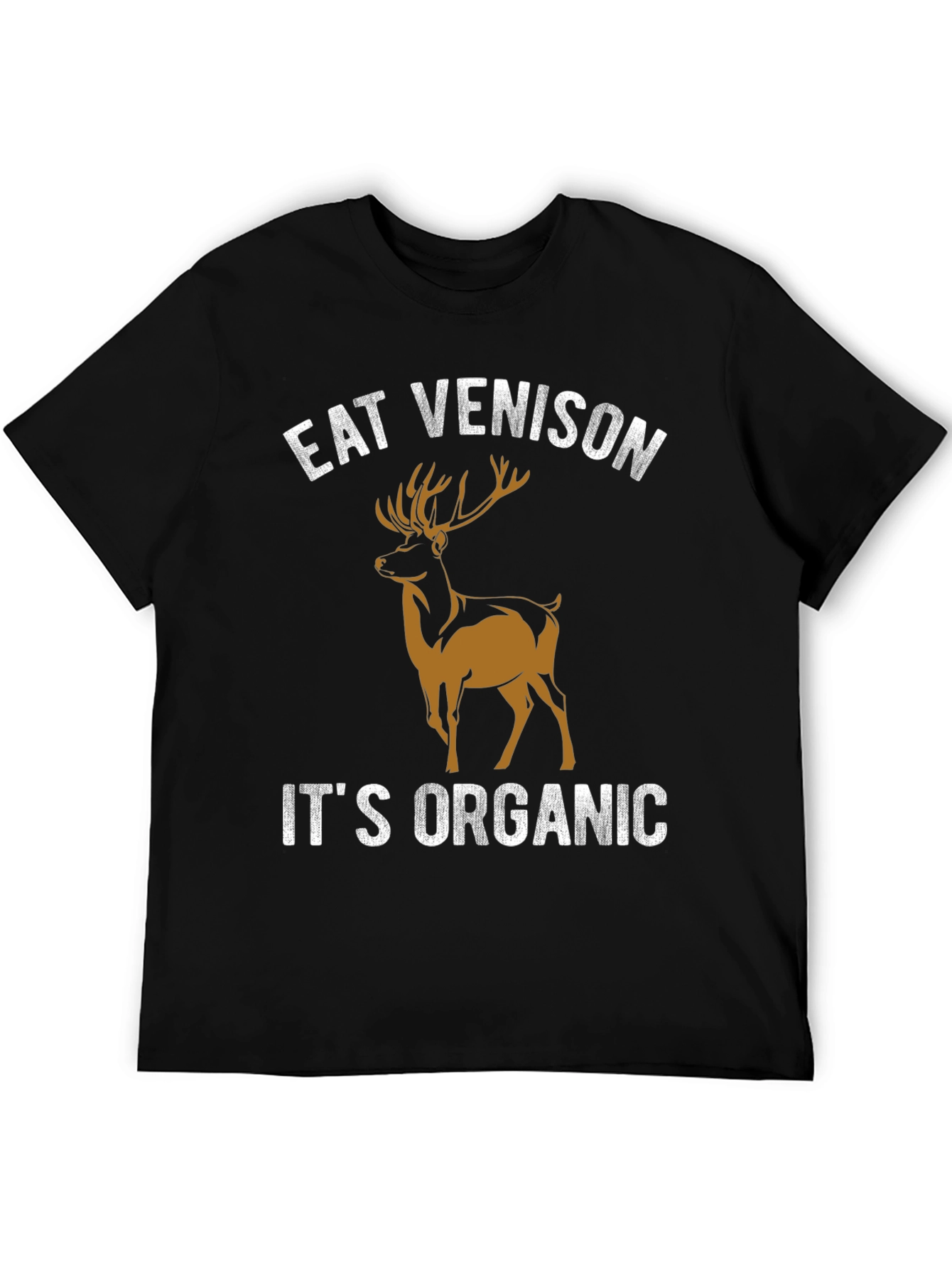 Eat Venison Its Organic Graphic T-Shirt