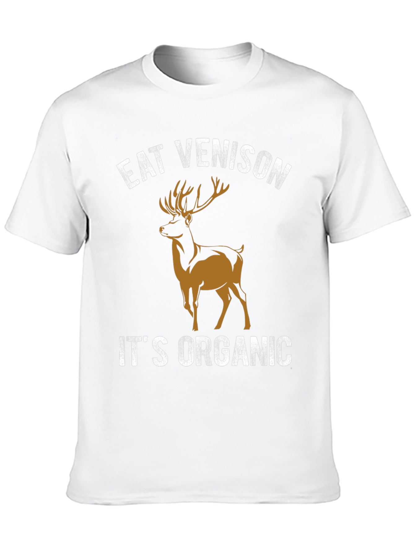 Eat Venison Its Organic Graphic T-Shirt