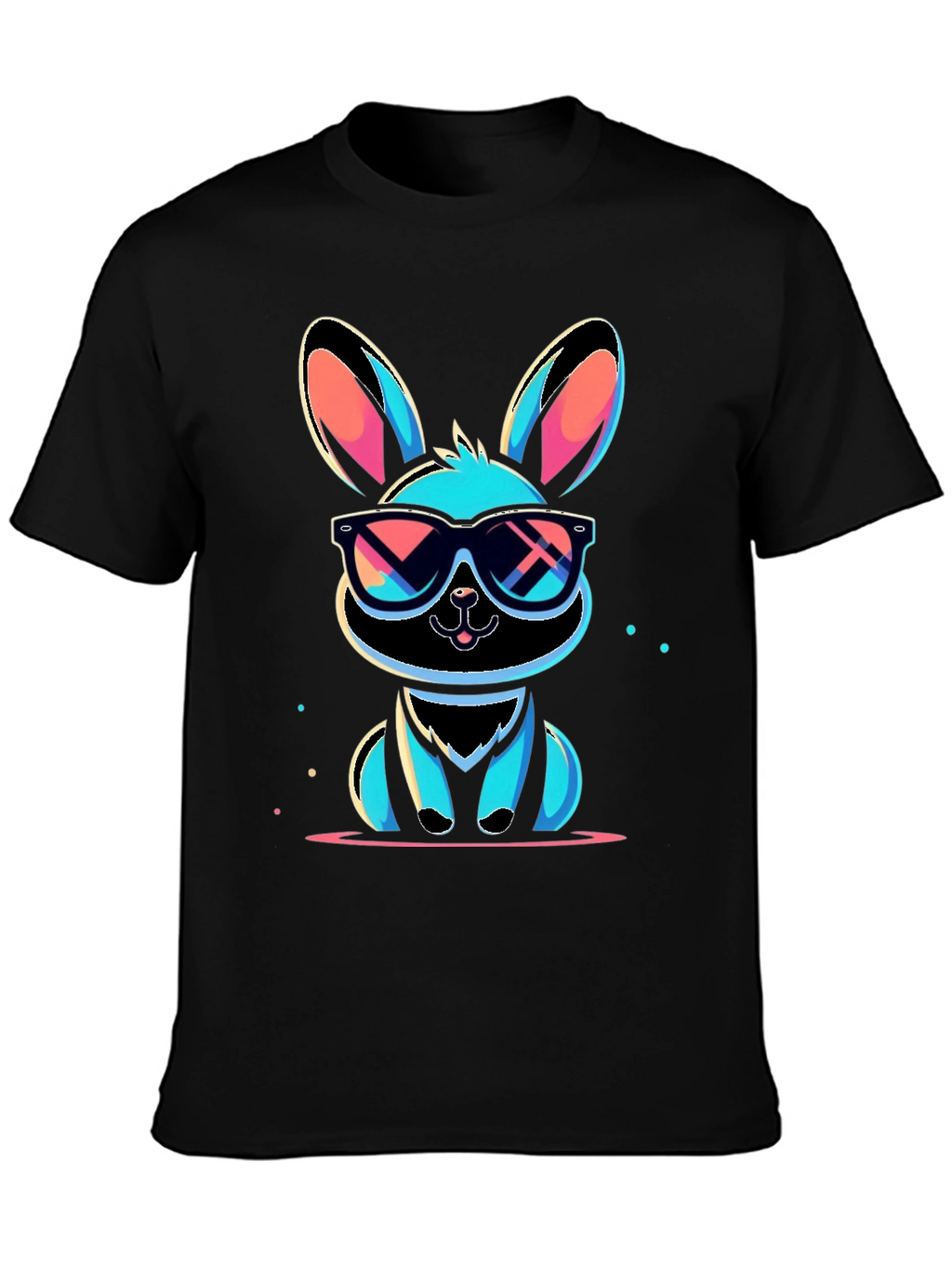 Cool Rabbit Graphic T-Shirt