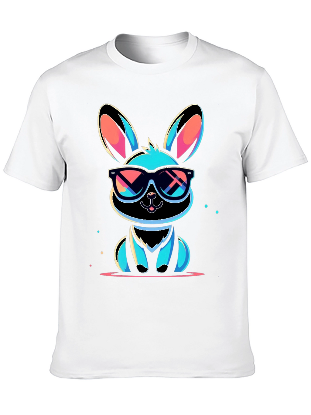 Cool Rabbit Graphic T-Shirt