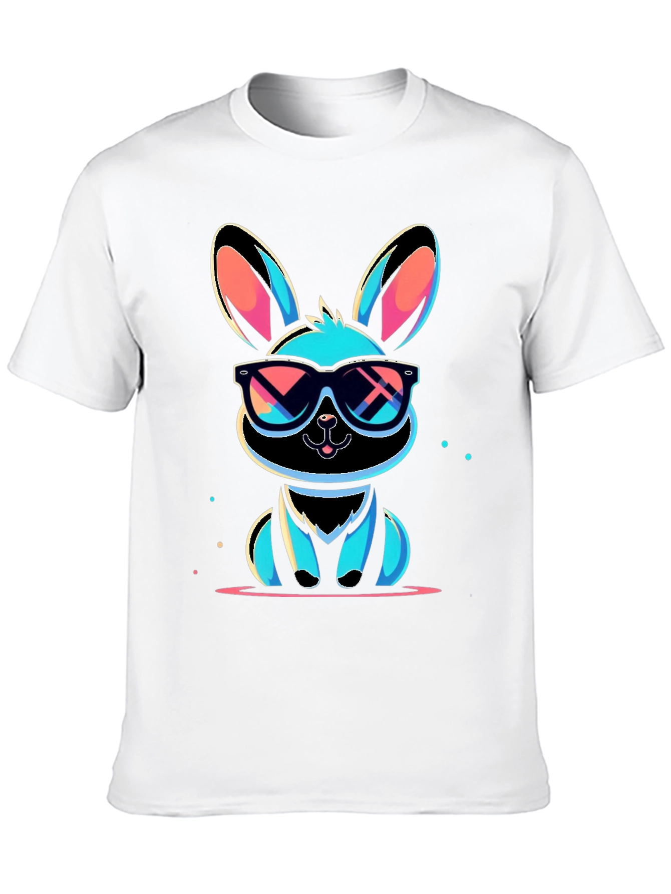 Cool Rabbit Graphic T-Shirt