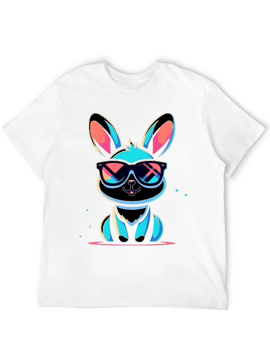 Cool Rabbit Graphic T-Shirt