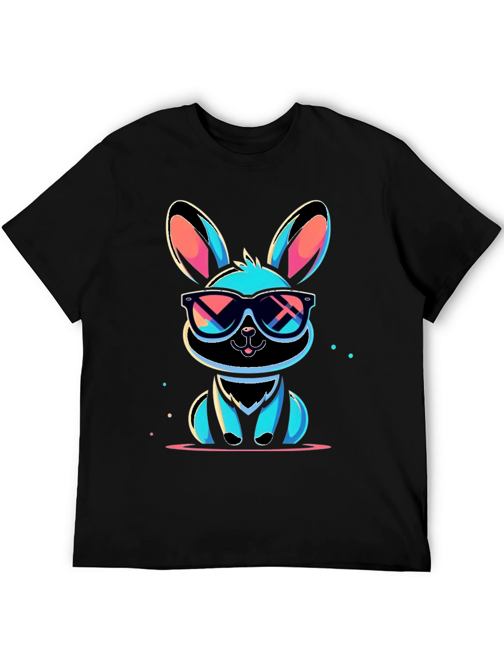 Cool Rabbit Graphic T-Shirt