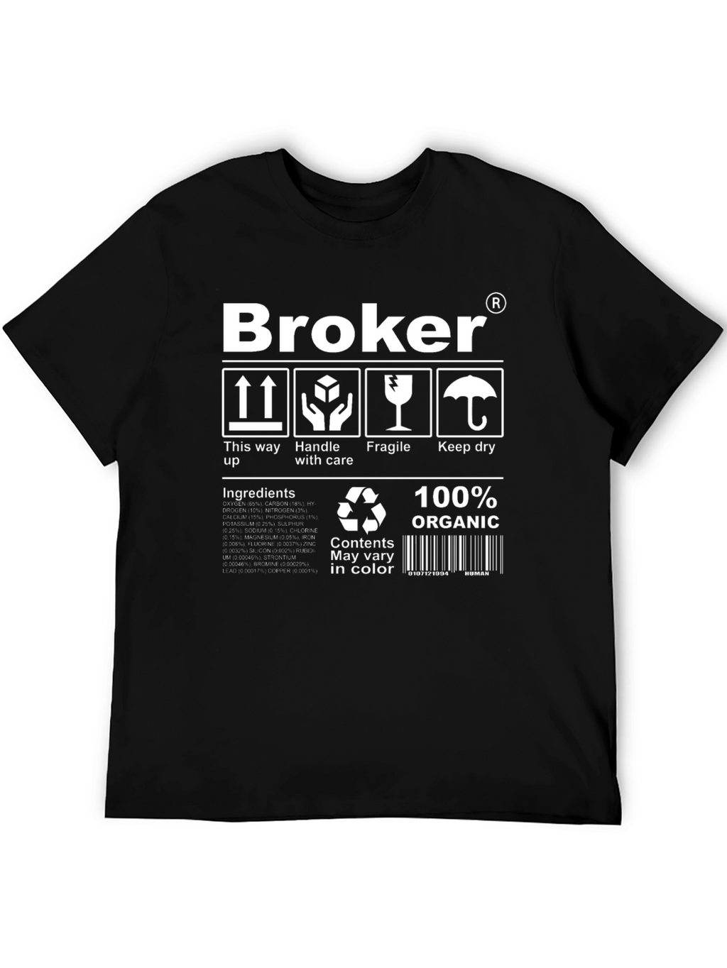 Broker Organic Graphic T-Shirt