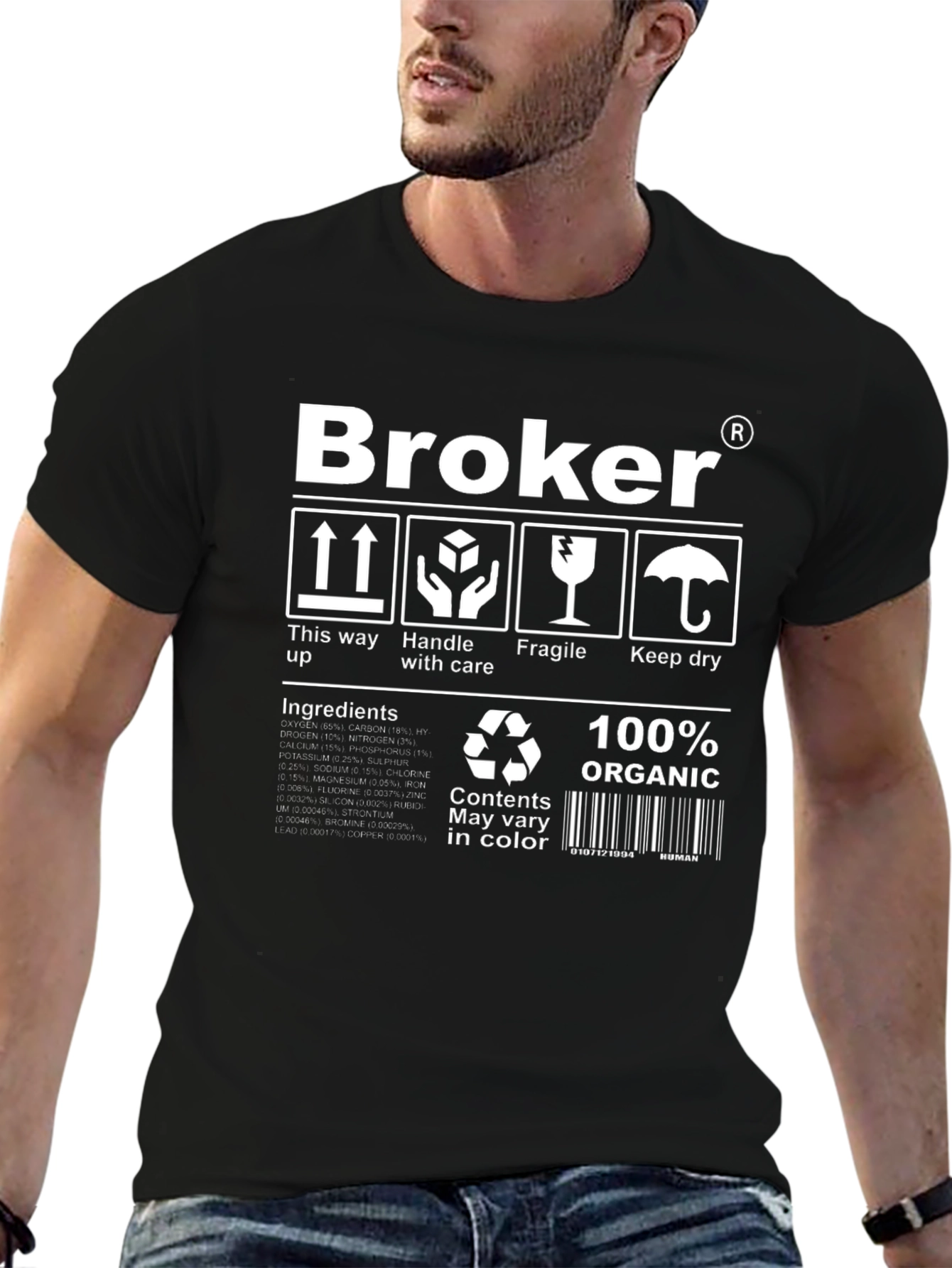 Broker Organic Graphic T-Shirt