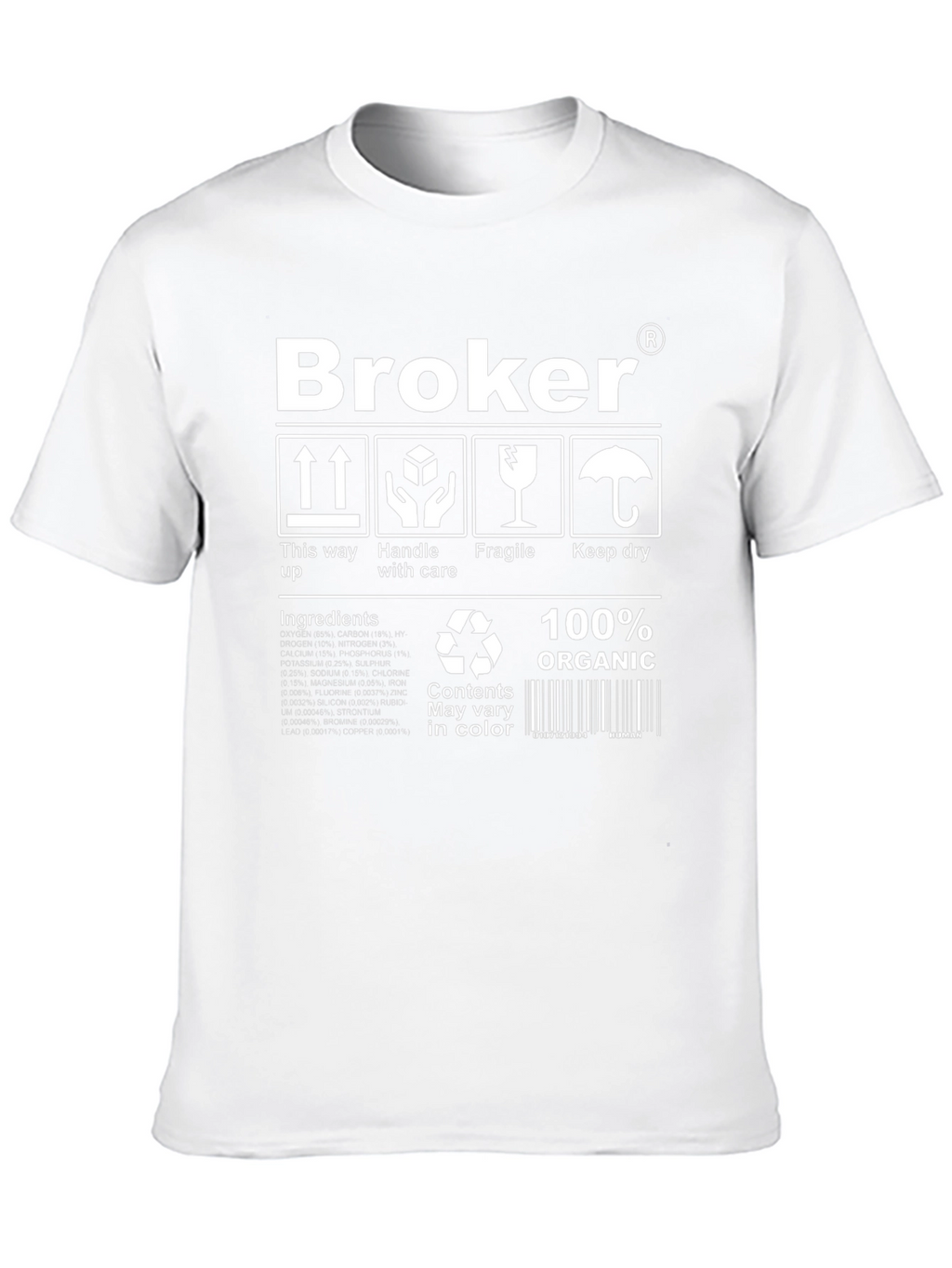 Broker Organic Graphic T-Shirt