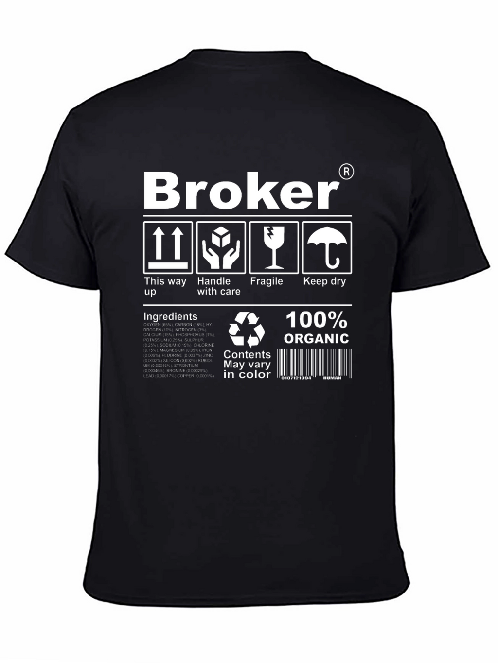 Broker Organic Graphic T-Shirt