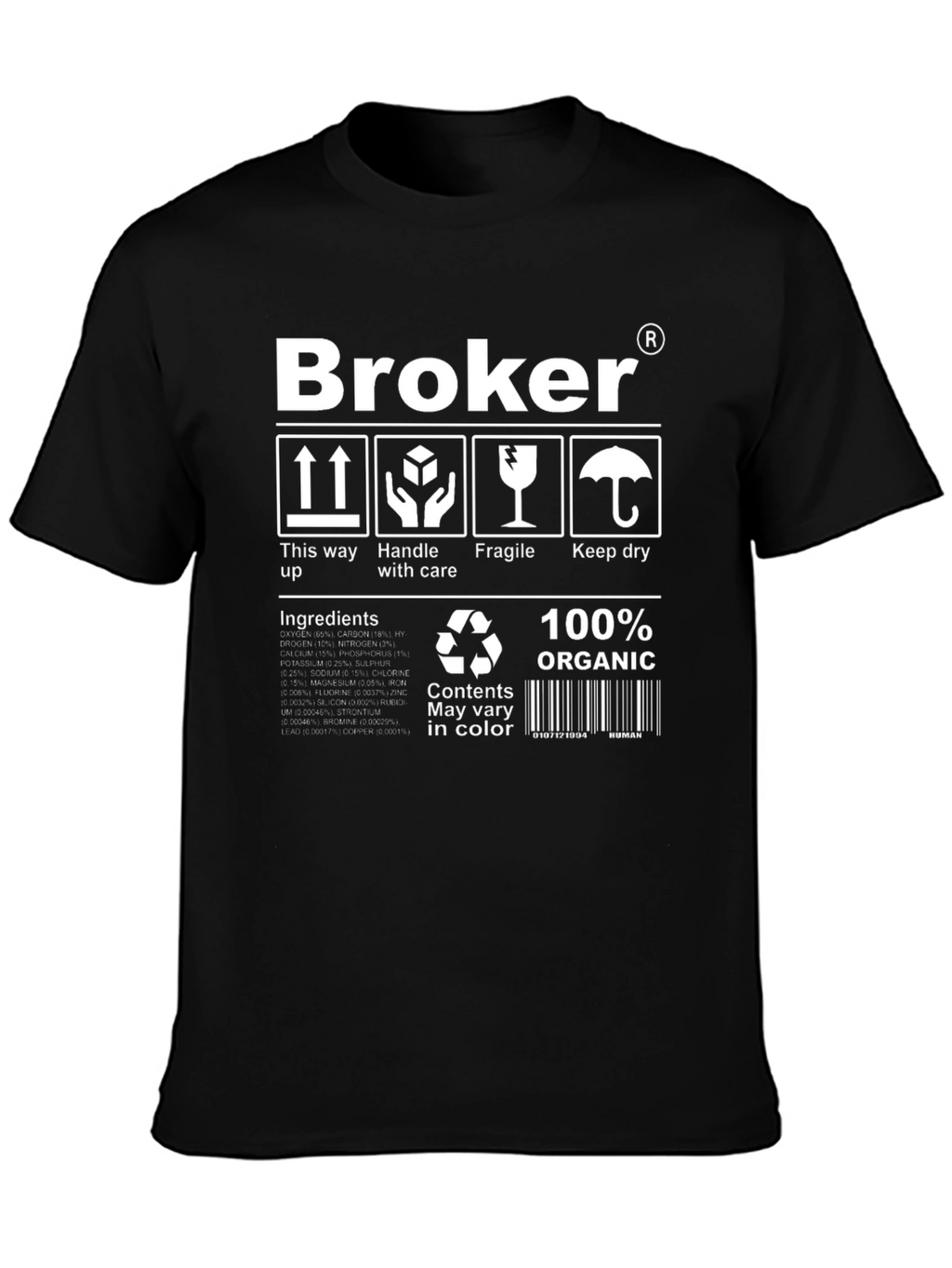 Broker Organic Graphic T-Shirt