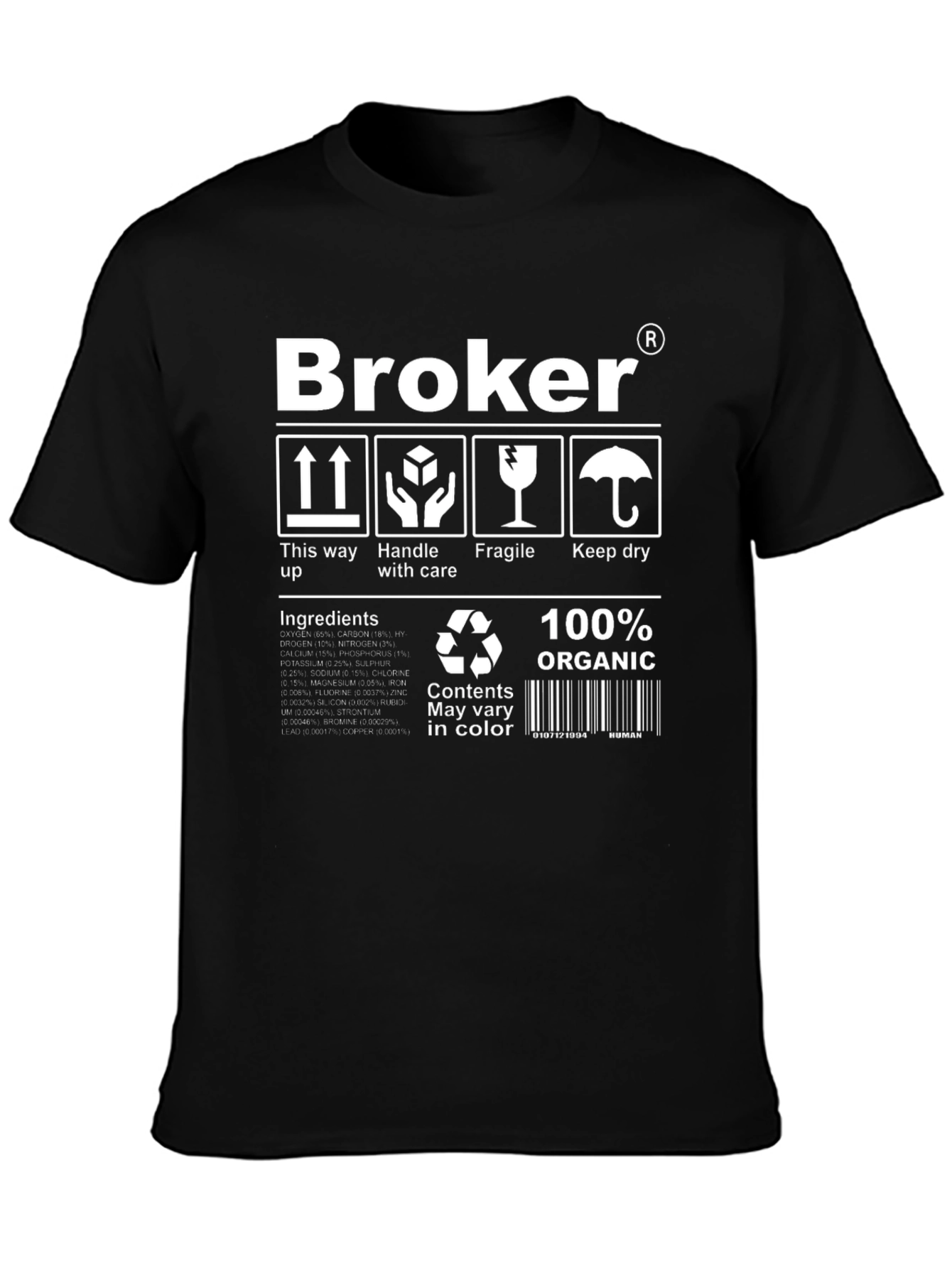 Broker Organic Graphic T-Shirt