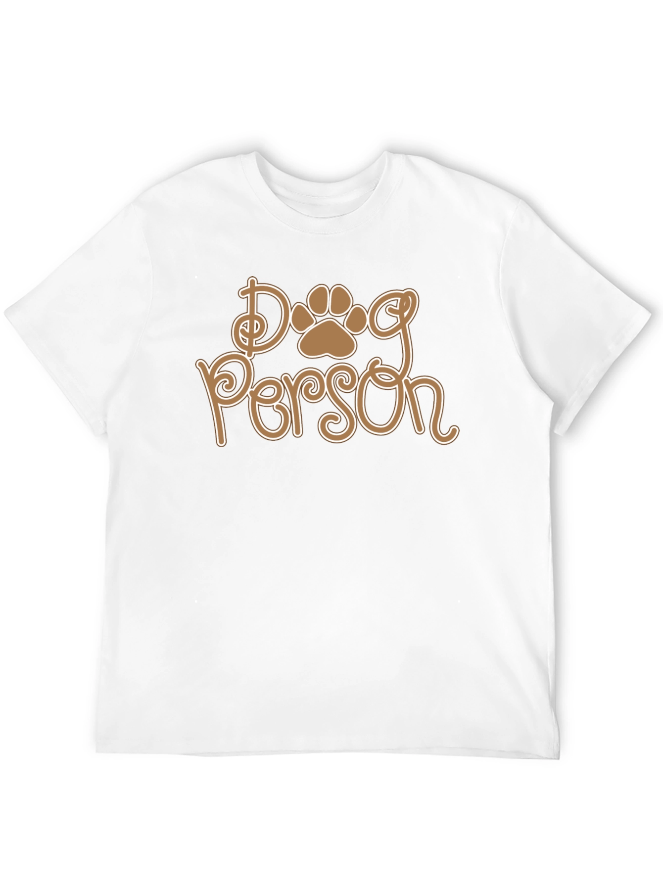 Dog Person Graphic Tee - Soft Cotton Blend Shirt