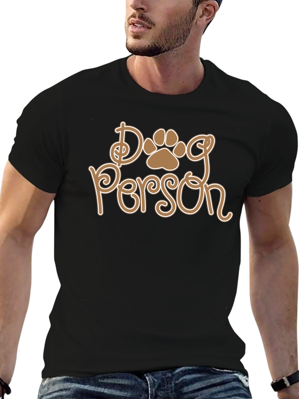 Dog Person Graphic Tee - Soft Cotton Blend Shirt